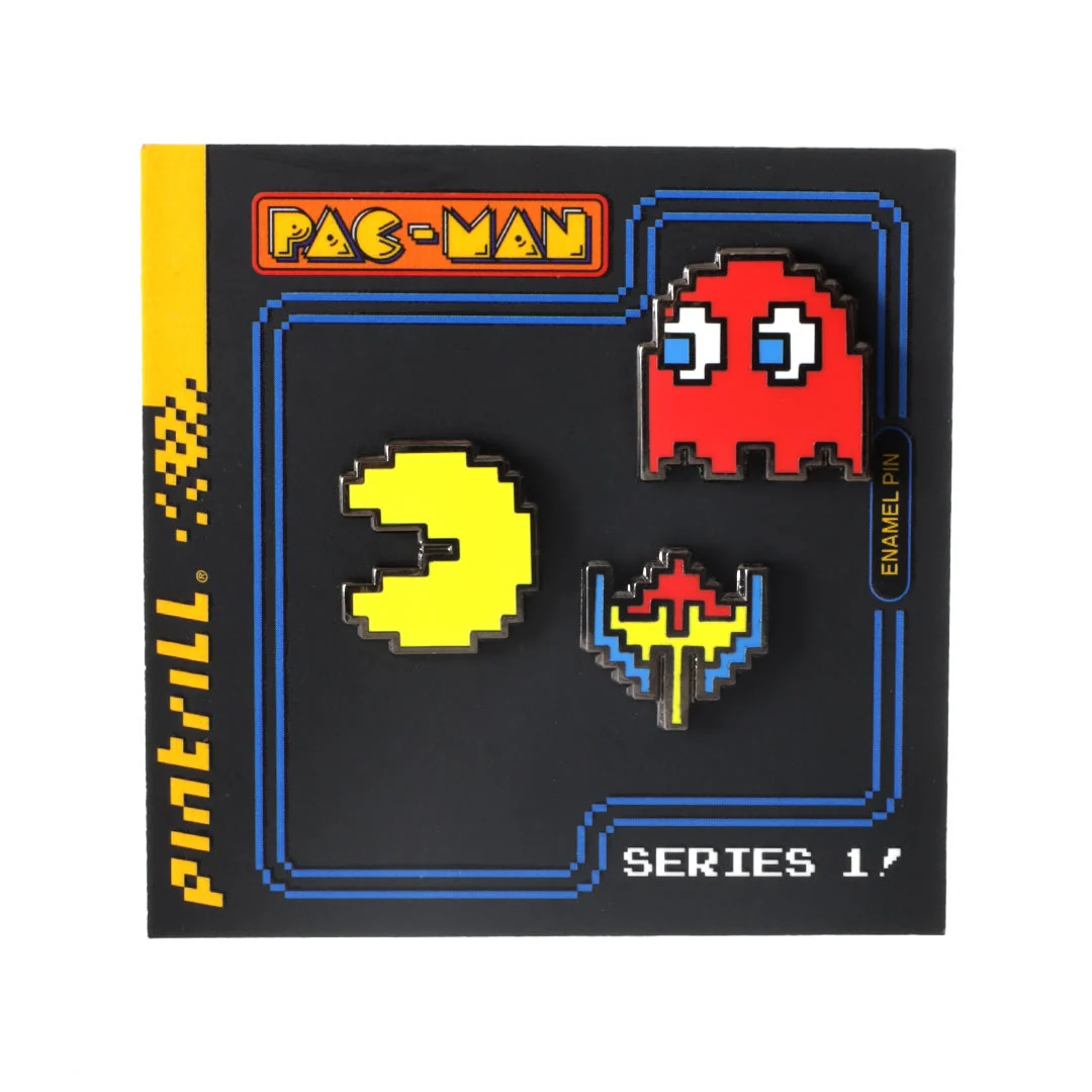 Pac-Man + Blinky Pin Set - Image 3