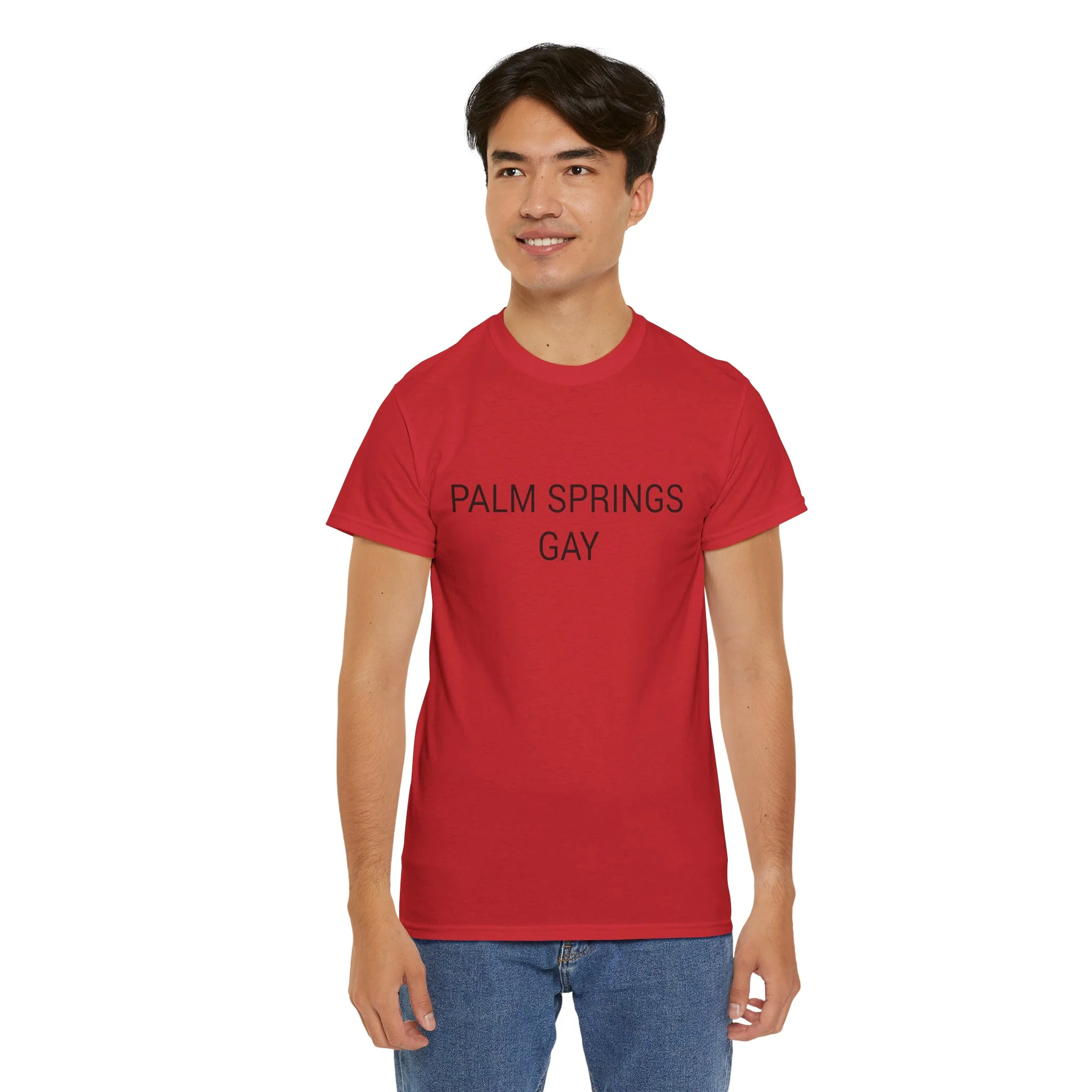 PALM SPRINGS GAY TEE BY CULTUREEDIT AVAILABLE IN 13 COLORS - Image 109