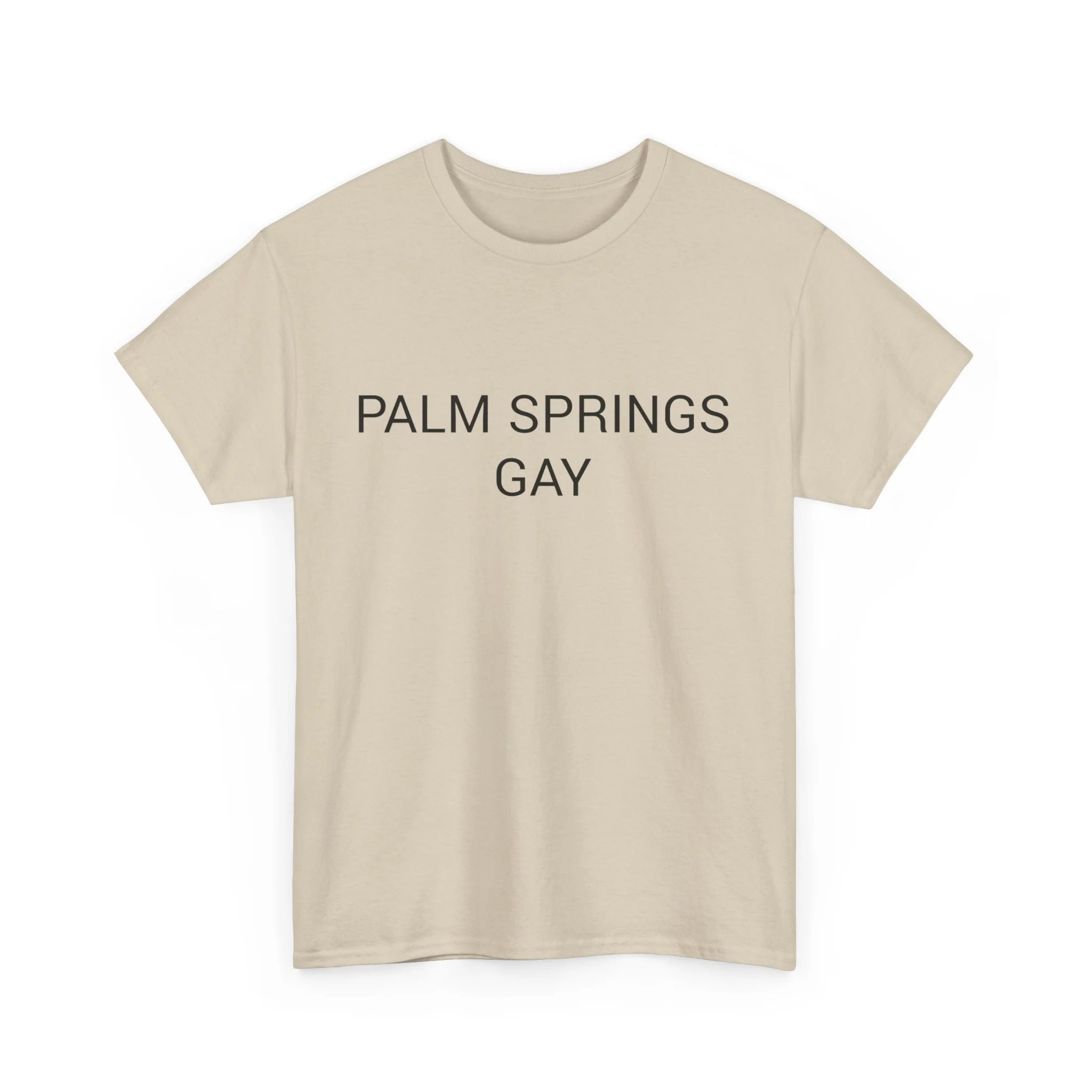 PALM SPRINGS GAY TEE BY CULTUREEDIT AVAILABLE IN 13 COLORS - Image 115