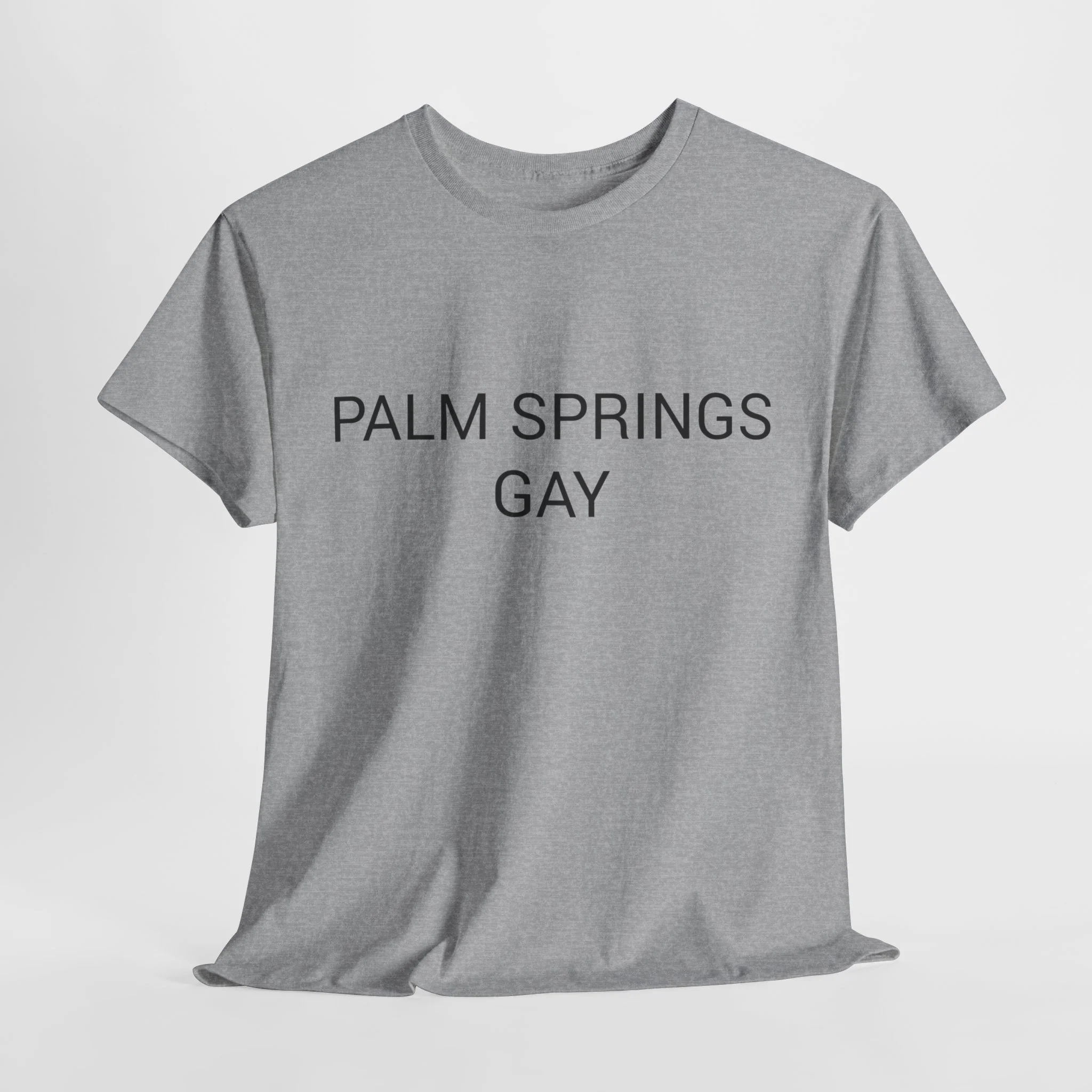 PALM SPRINGS GAY TEE BY CULTUREEDIT AVAILABLE IN 13 COLORS - Image 138