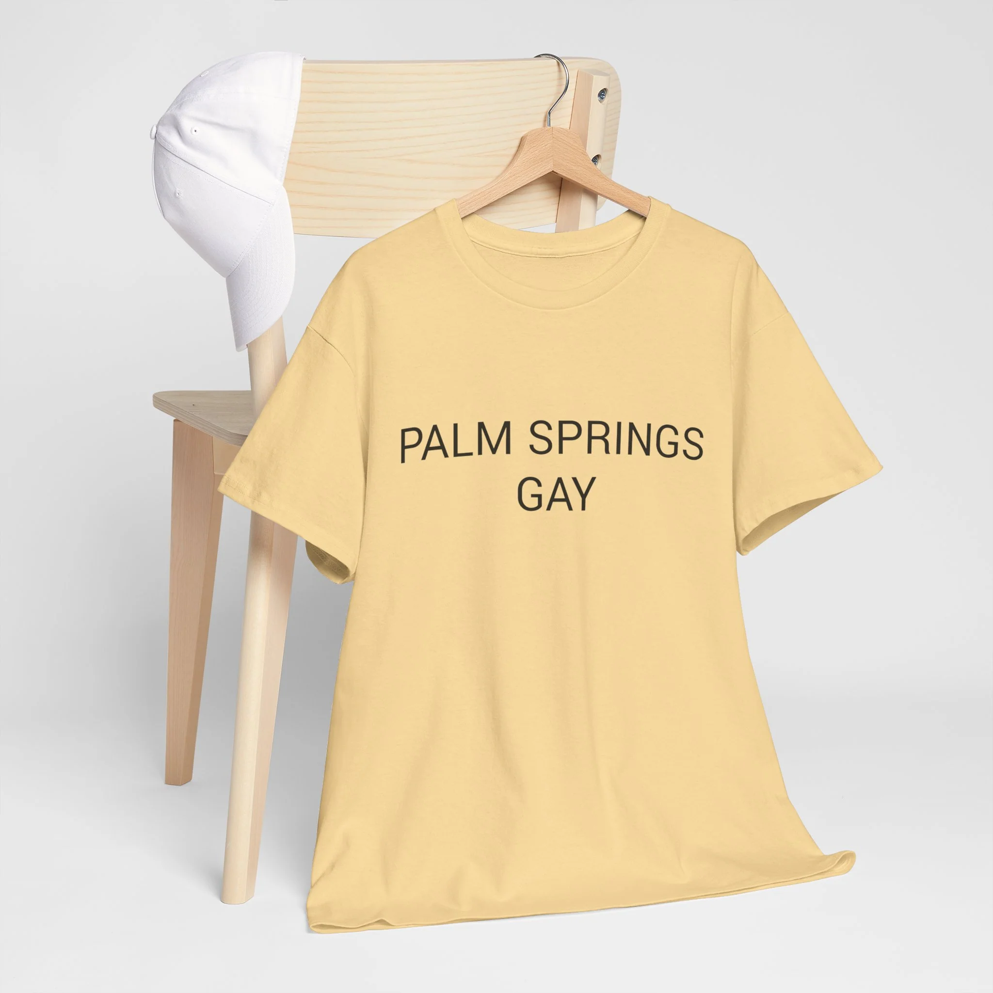 PALM SPRINGS GAY TEE BY CULTUREEDIT AVAILABLE IN 13 COLORS - Image 180