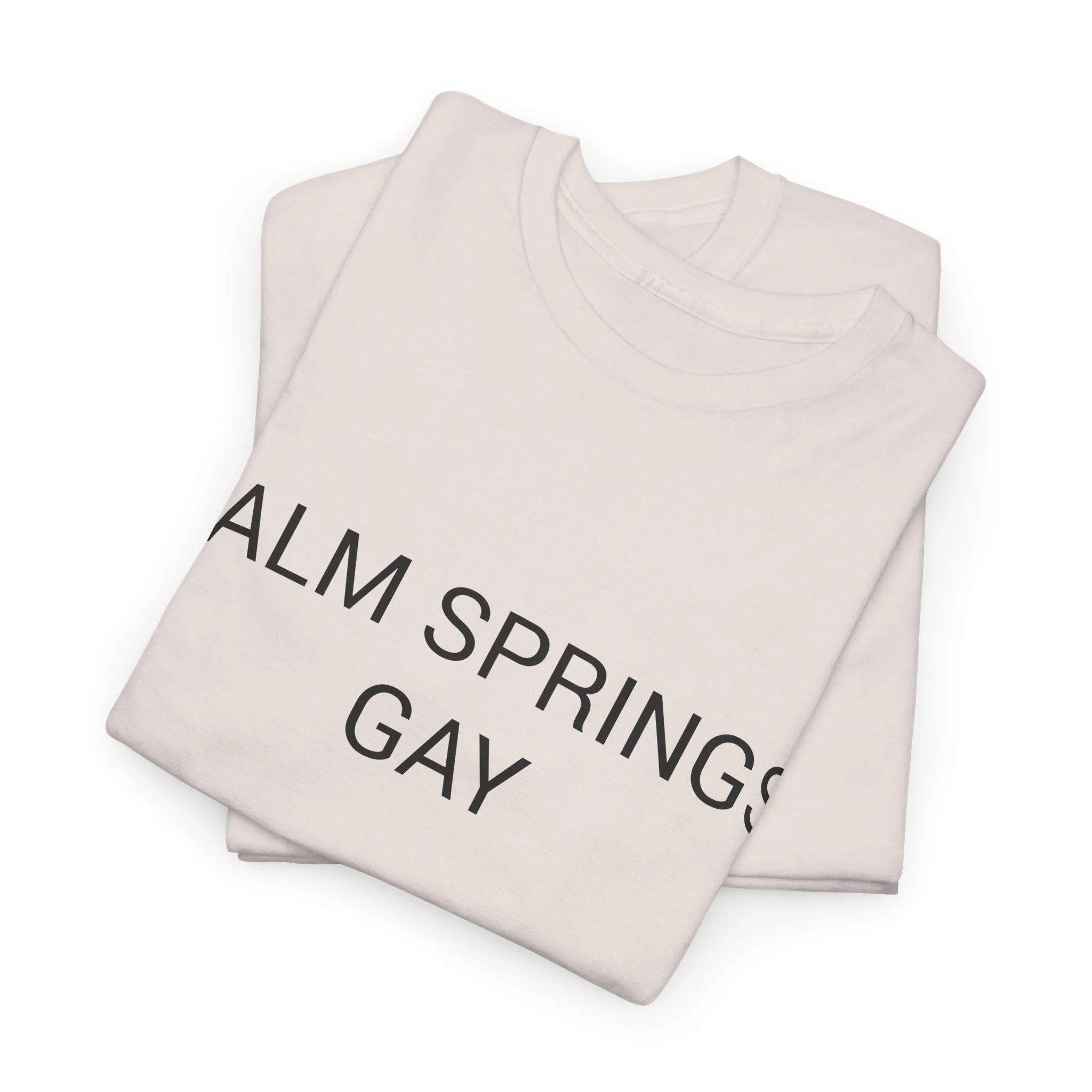 PALM SPRINGS GAY TEE BY CULTUREEDIT AVAILABLE IN 13 COLORS - Image 217