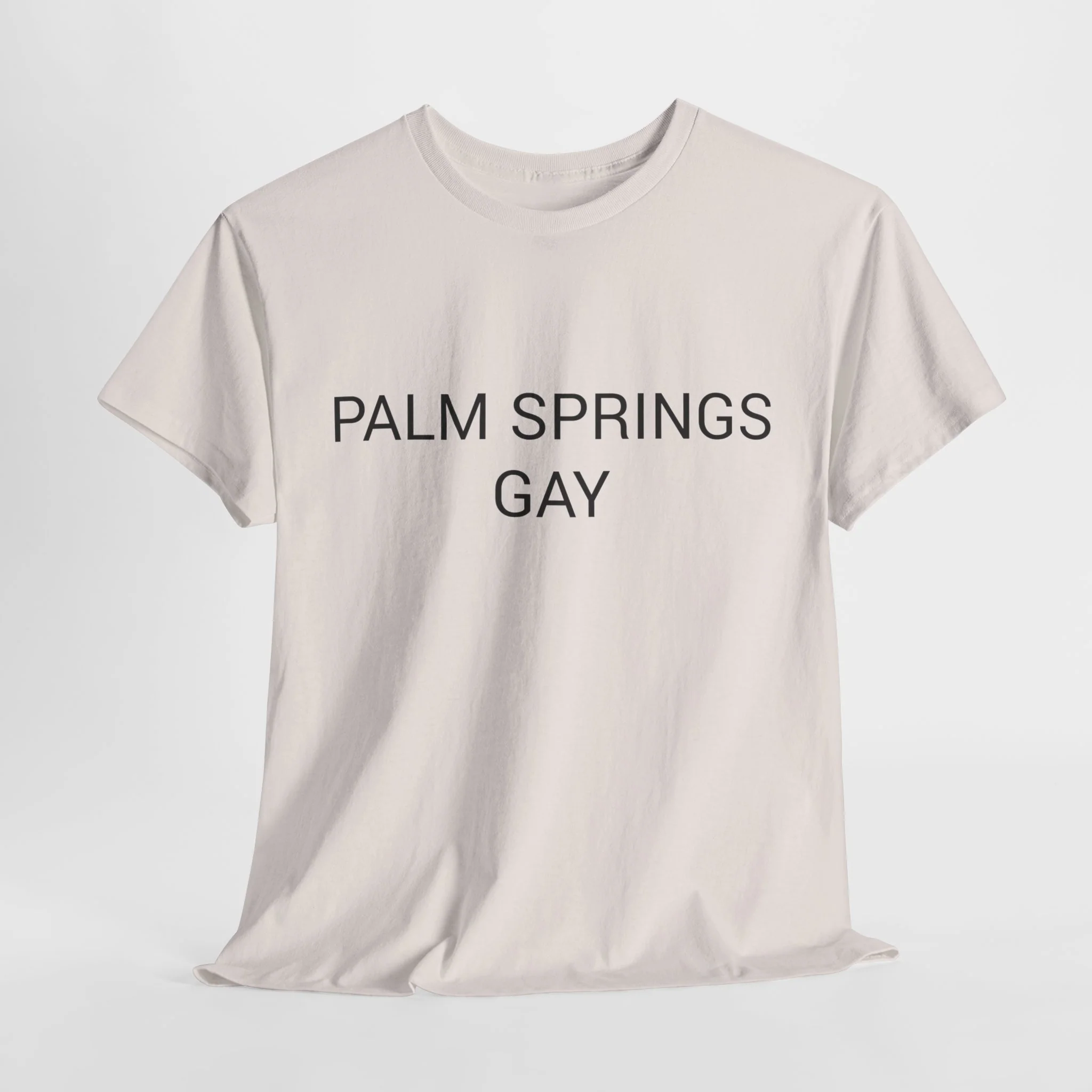 PALM SPRINGS GAY TEE BY CULTUREEDIT AVAILABLE IN 13 COLORS - Image 218
