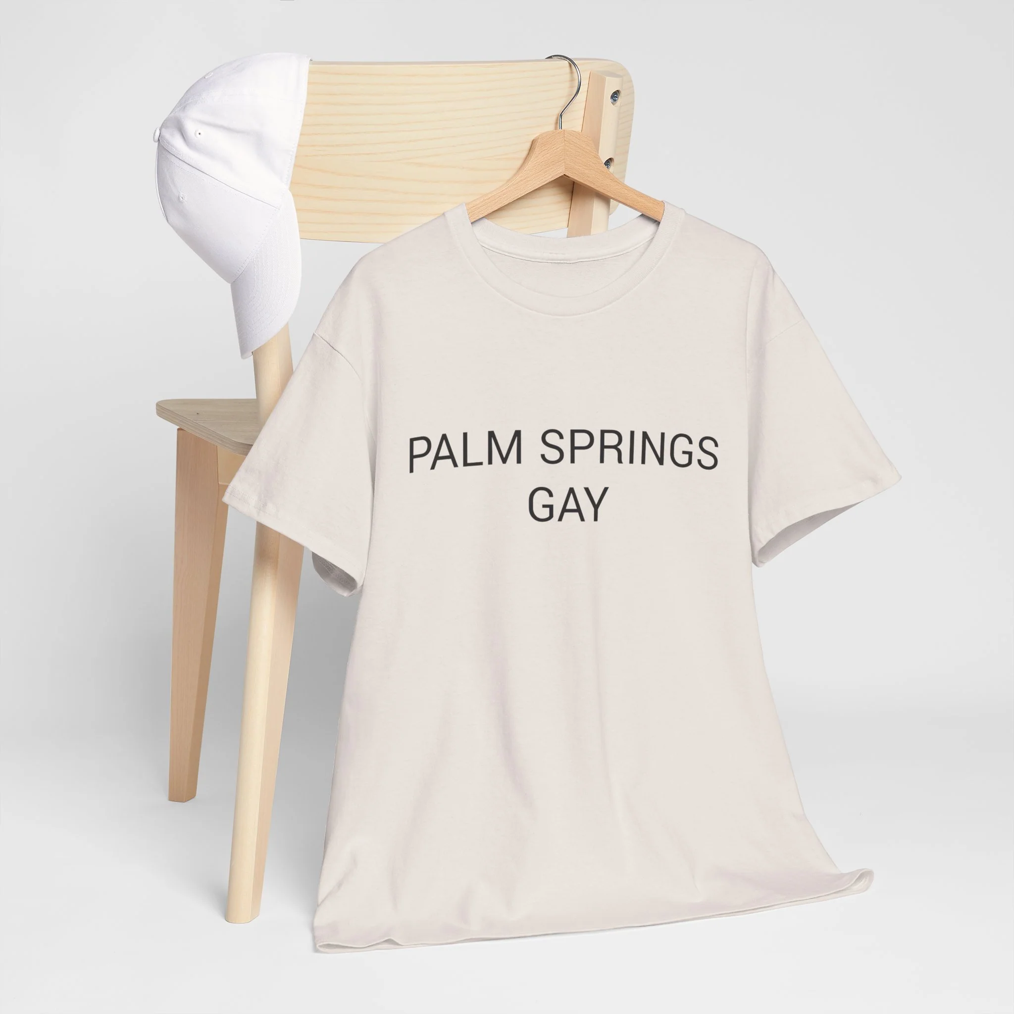 PALM SPRINGS GAY TEE BY CULTUREEDIT AVAILABLE IN 13 COLORS - Image 220