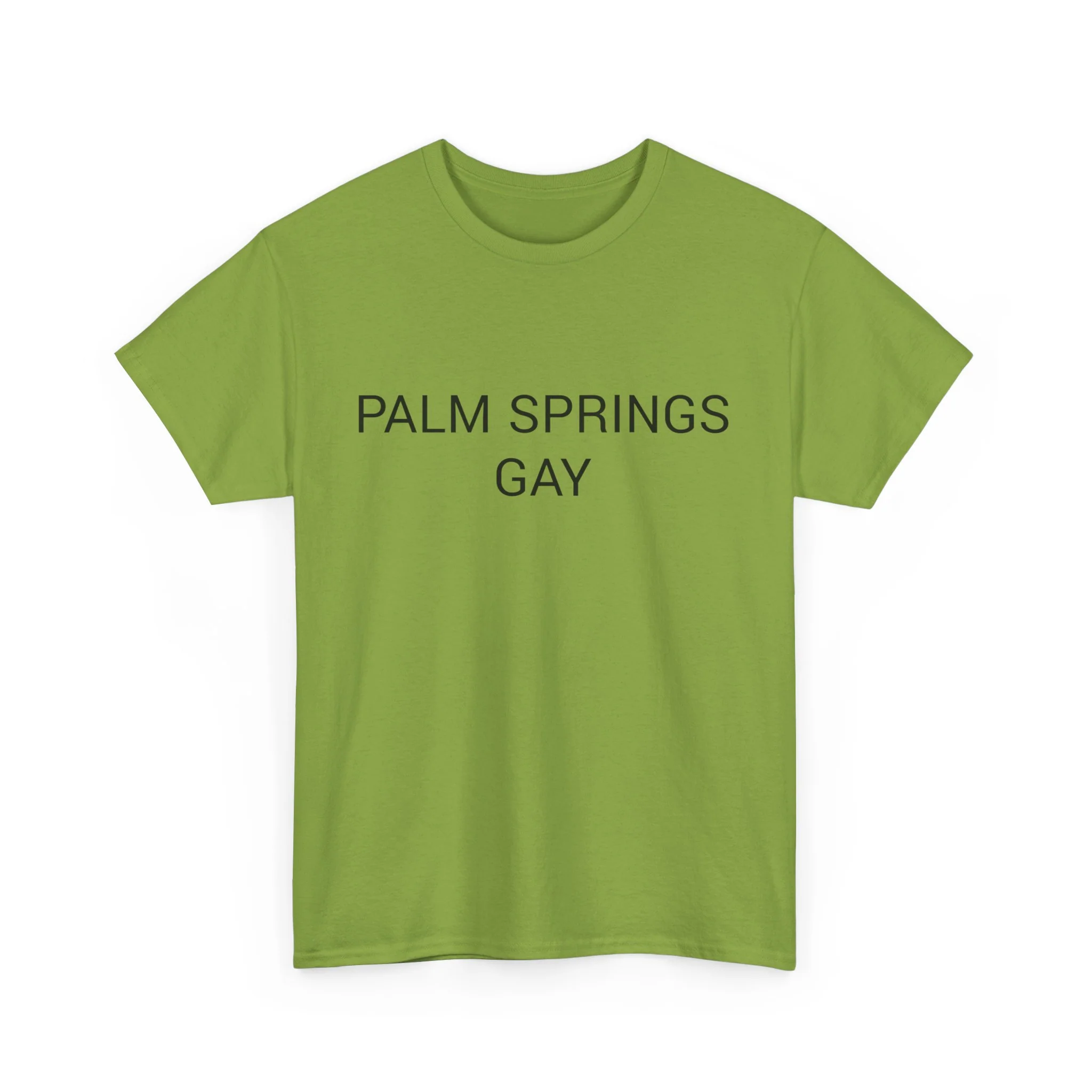 PALM SPRINGS GAY TEE BY CULTUREEDIT AVAILABLE IN 13 COLORS - Image 235