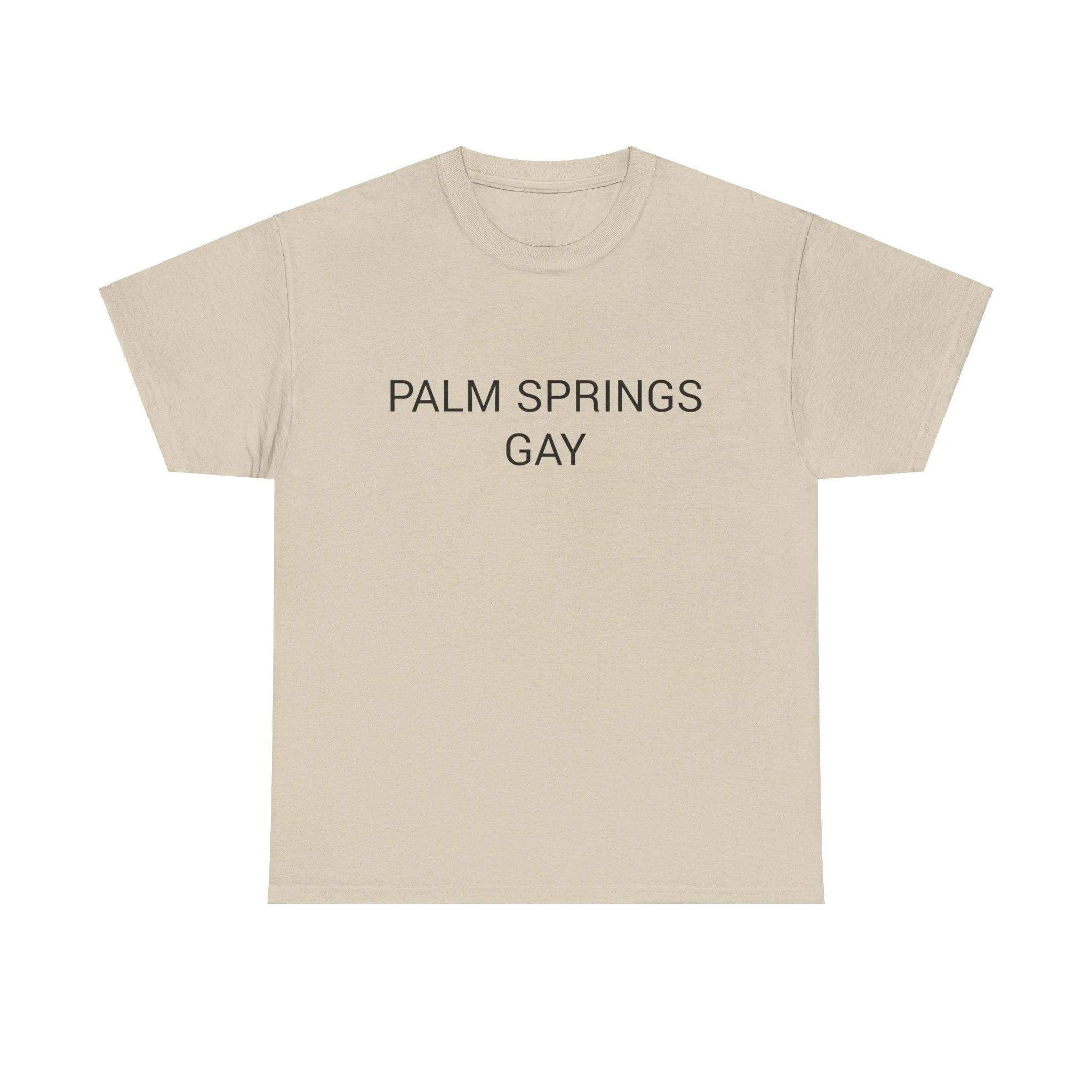 PALM SPRINGS GAY TEE BY CULTUREEDIT AVAILABLE IN 13 COLORS - Image 6
