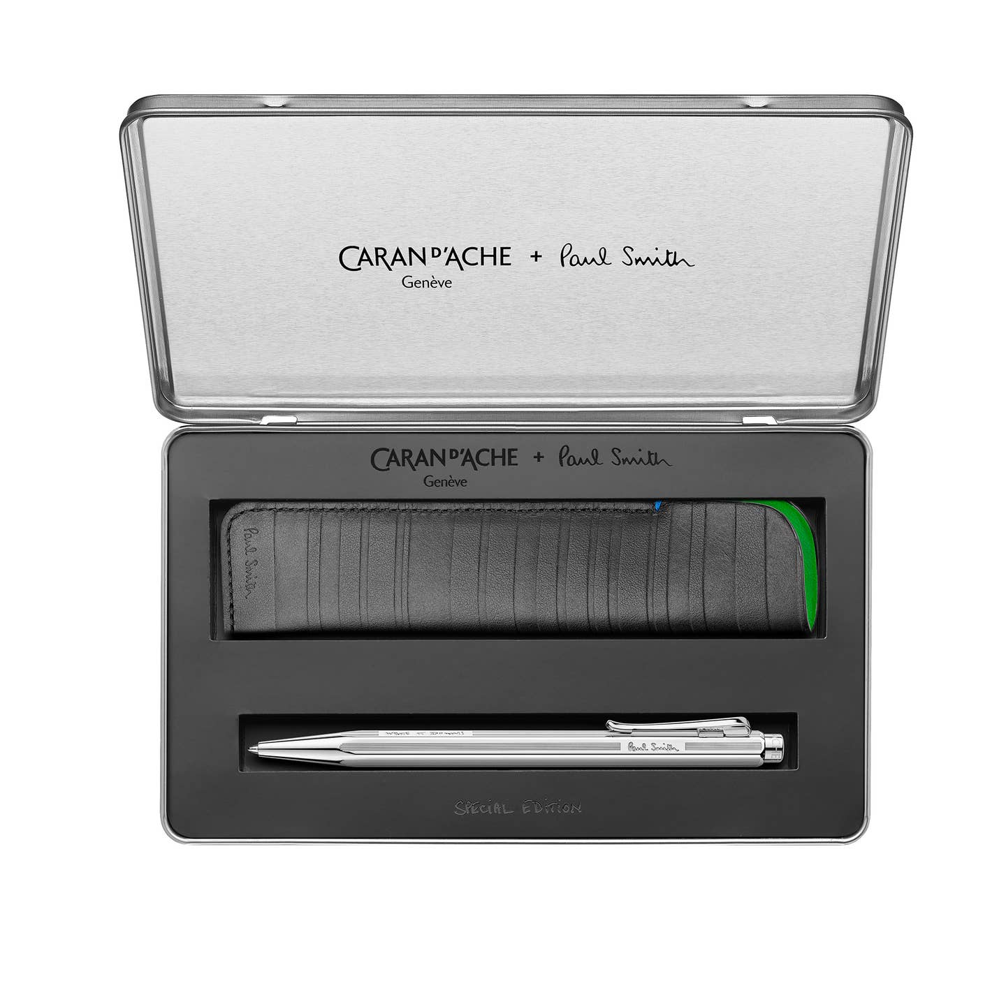 Paul Smith Ecridor Ballpoint Pen + Leather Pouch Set - Image 7