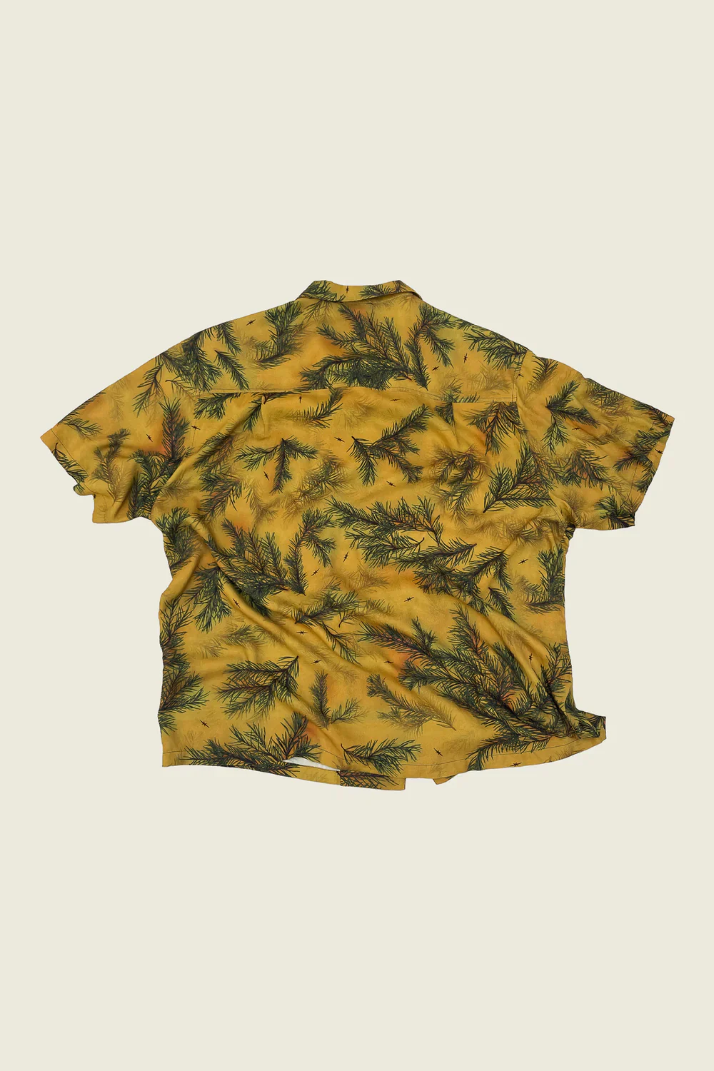 PHIPPS OVERSIZED BOWLING SHIRT GOLDEN PINES - Image 3
