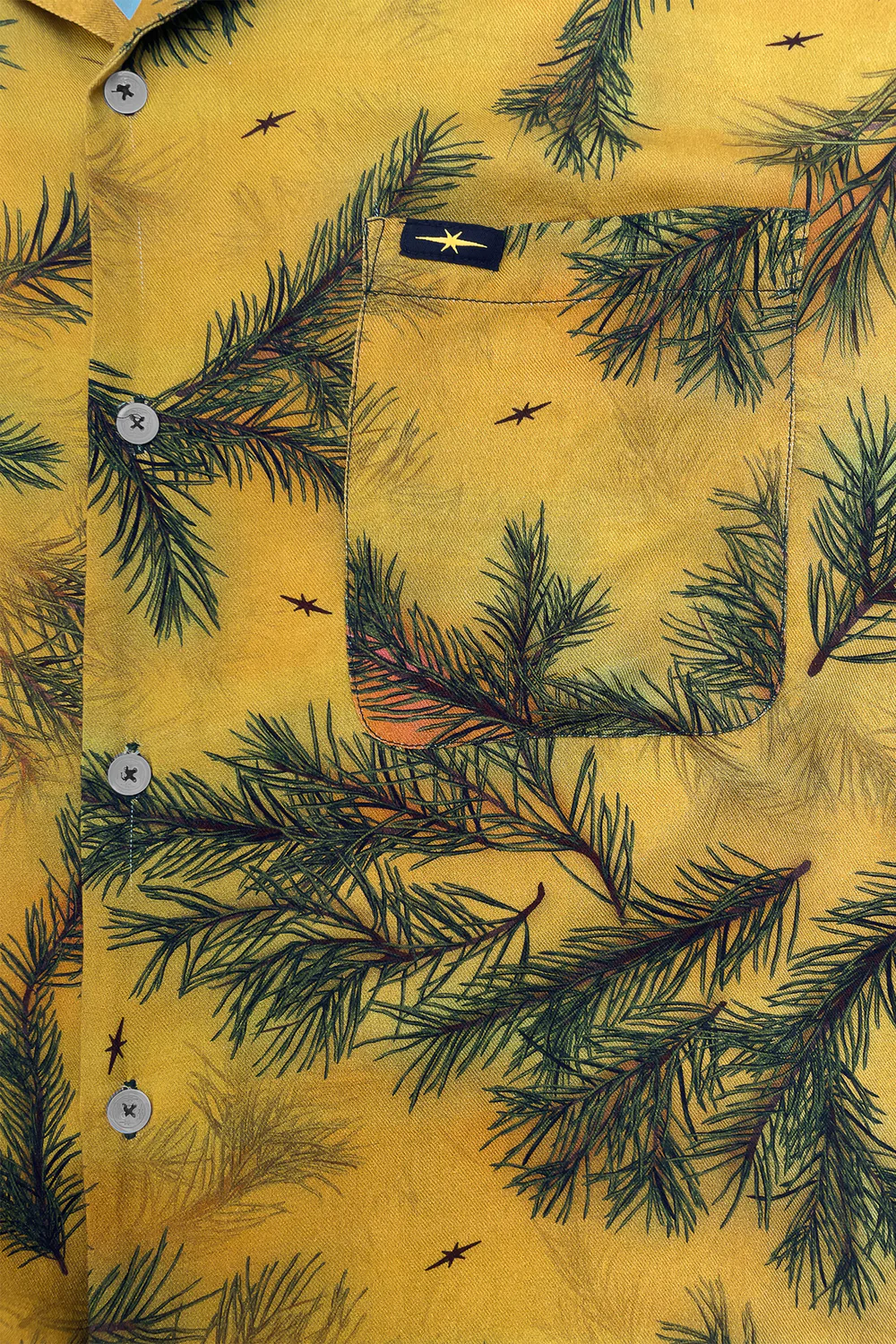 PHIPPS OVERSIZED BOWLING SHIRT GOLDEN PINES - Image 5