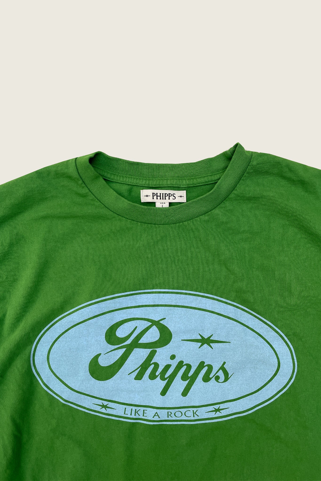 PHIPPS TRUCKER LOGO T LAWN GREEN - Image 3
