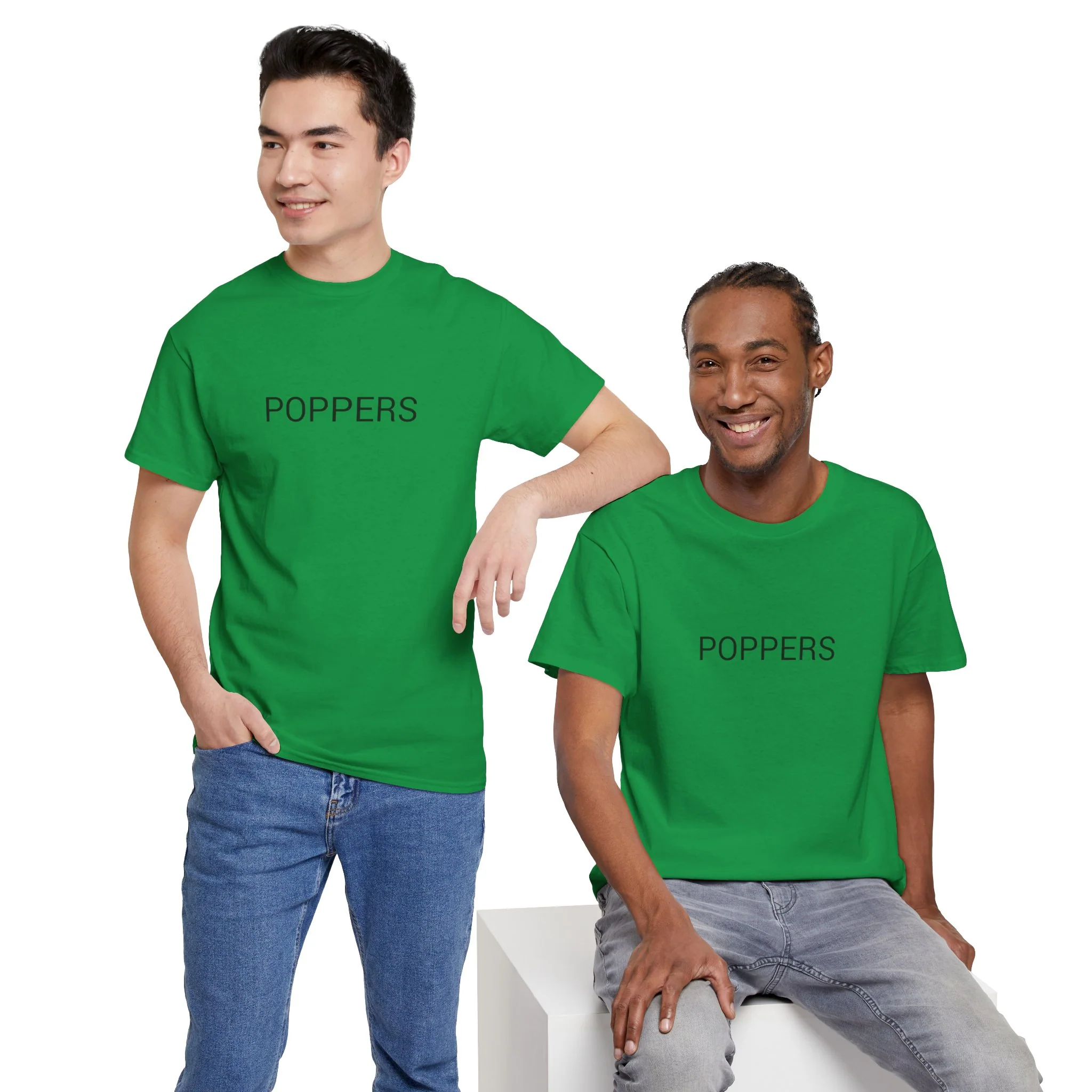 POPPERS TEE BY CULTUREEDIT AVAILABLE IN 13 COLORS - Image 52