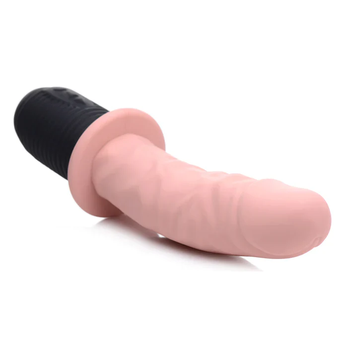 Power Pounder Vibrating & Thrusting Silicone Dildo - Image 4