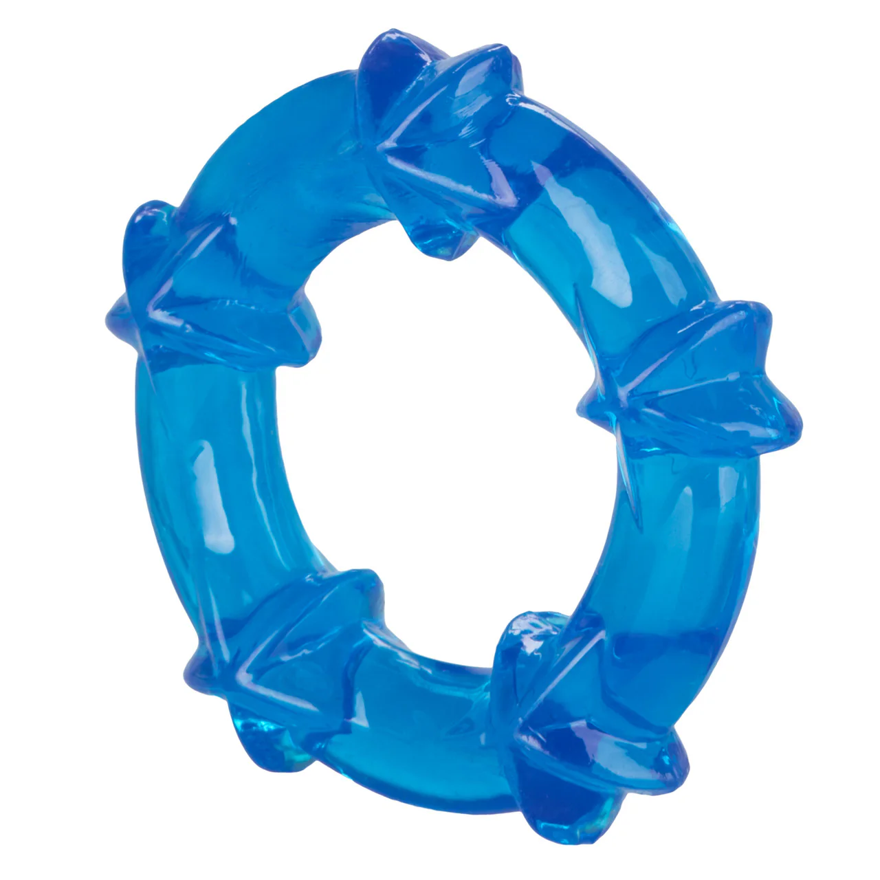 Rings! Magic C Rings Cock Rings (3 Piece Set) - Blue - Image 6