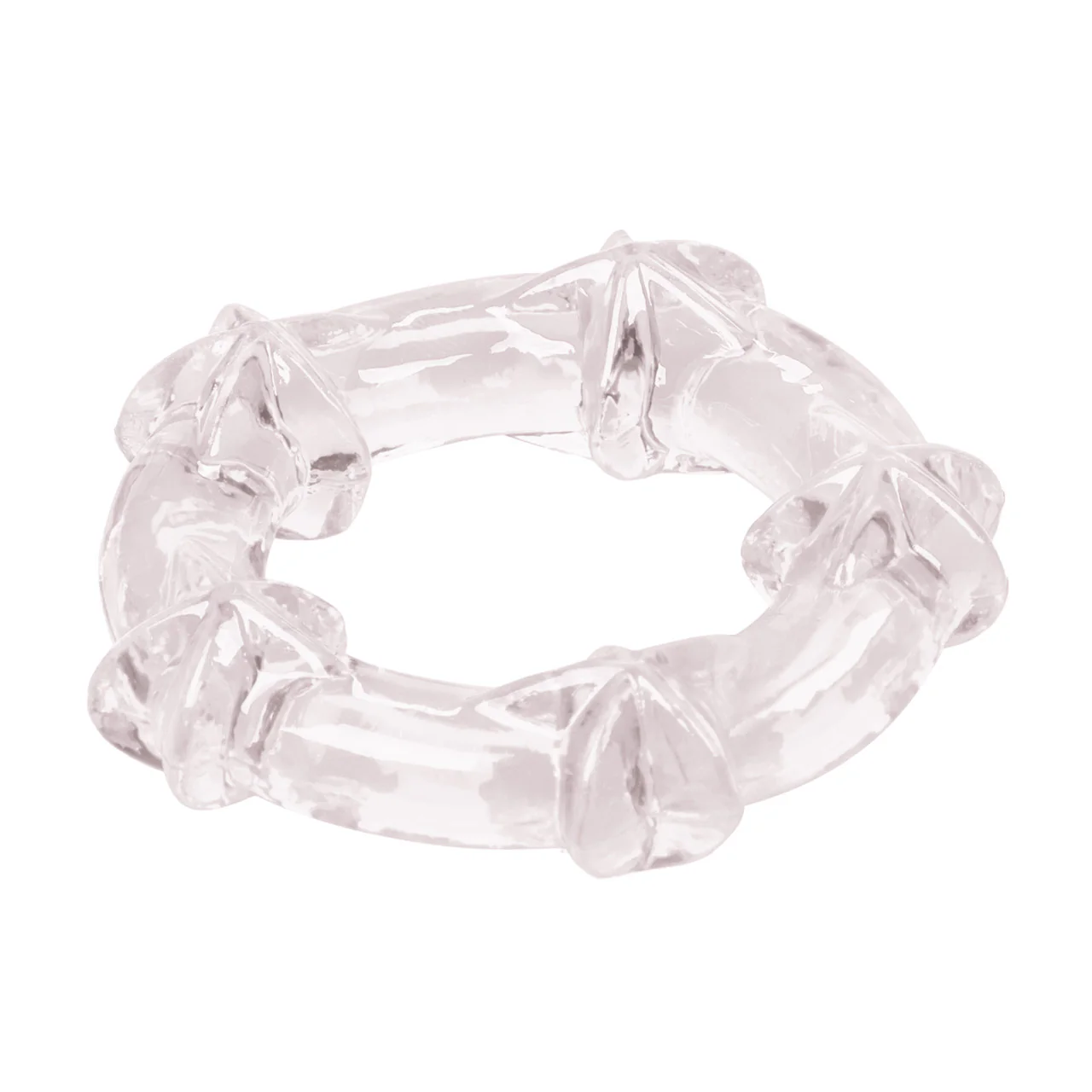 Rings! Magic C Rings Cock Rings (3 Piece Set) - Clear - Image 10