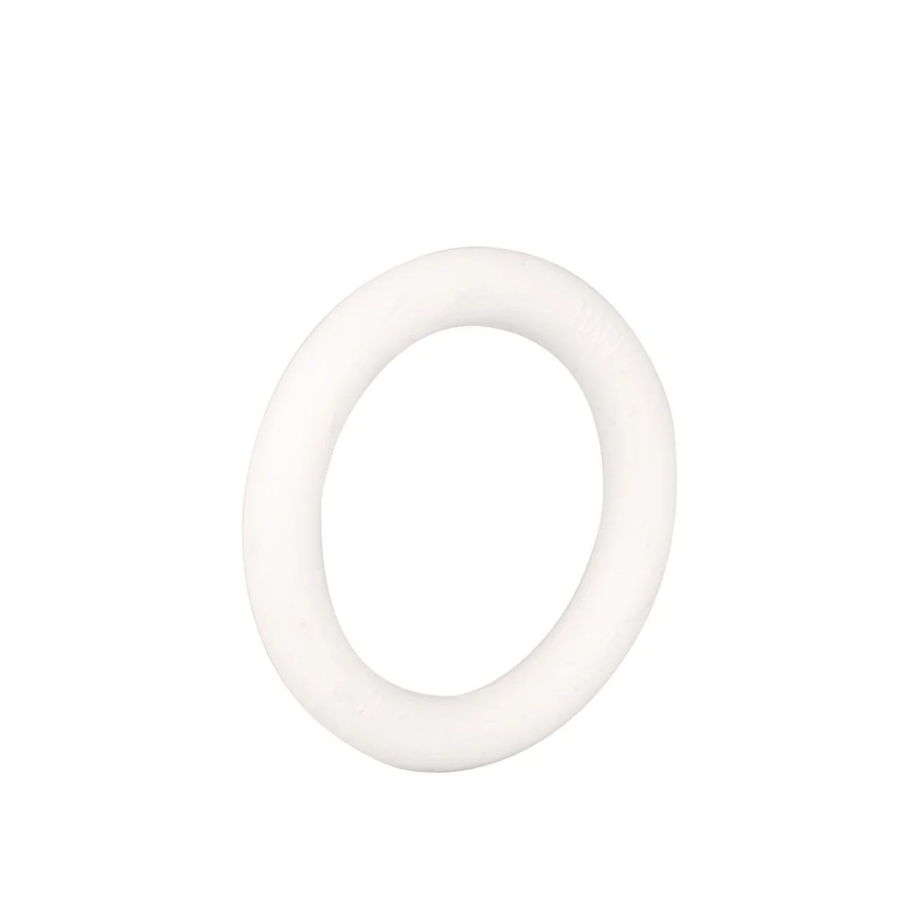 Rings! White Rubber Cock Ring - Small - Image 2