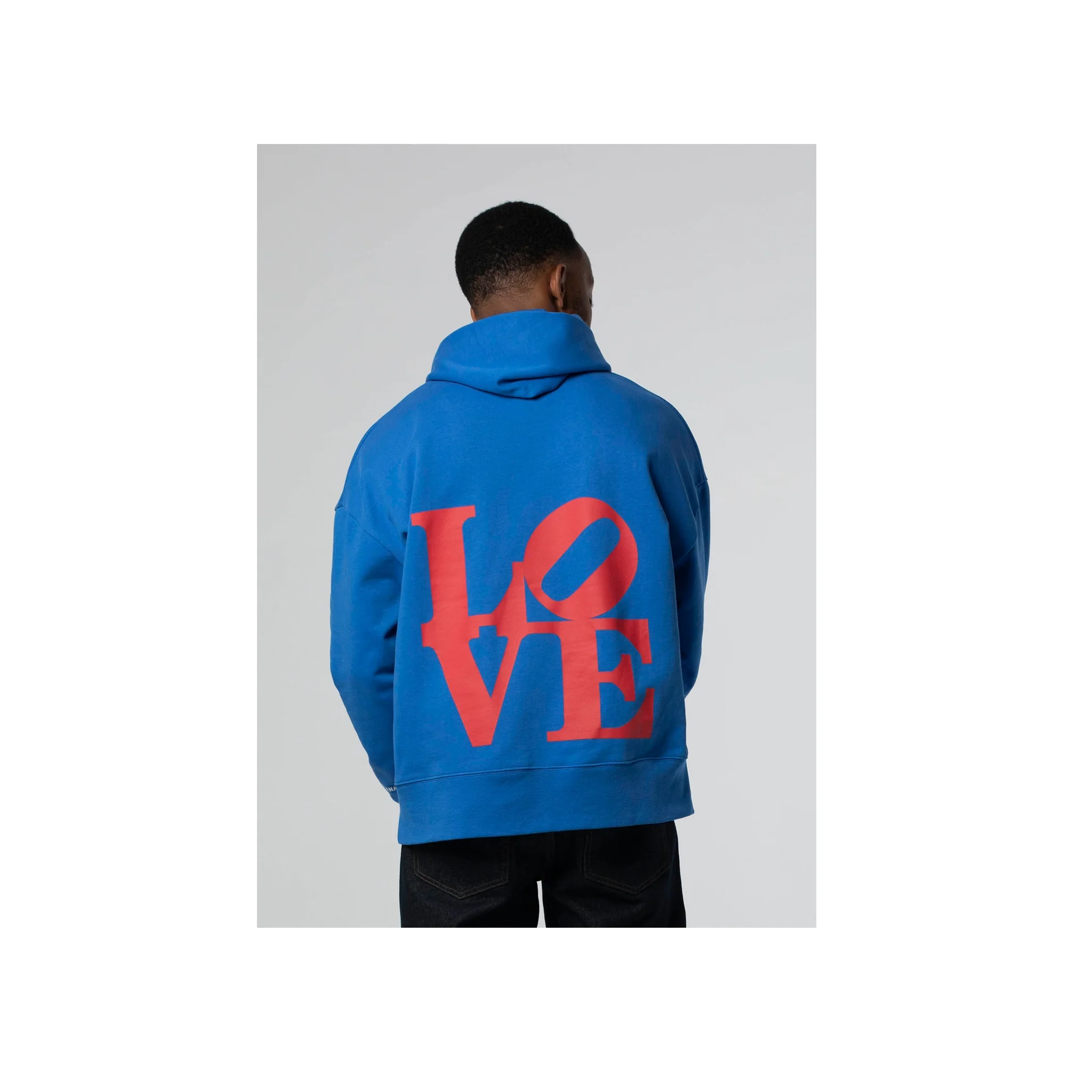 Robert Indiana Love Hoodie - Image 5