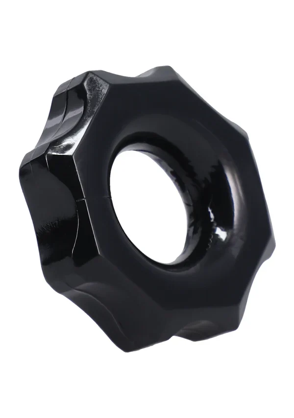 Rock Solid The Gear Cock Ring - Black - Image 4