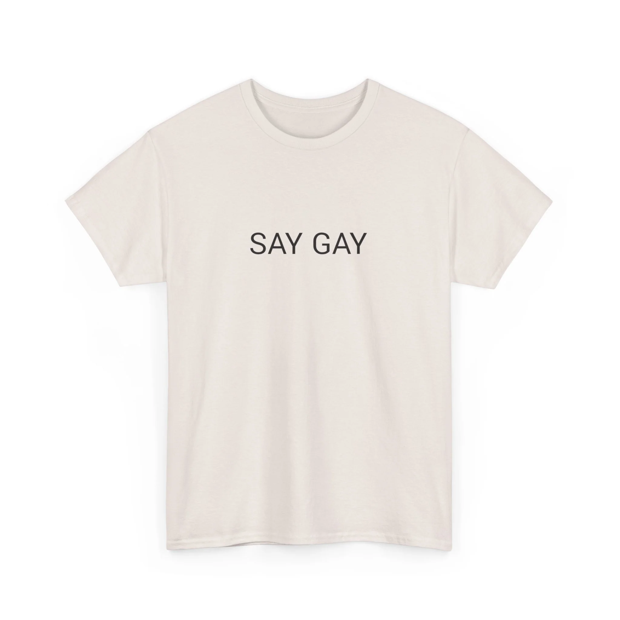 SAY GAY TEE BY CULTUREEDIT AVAILABLE IN 13 COLORS - Image 48
