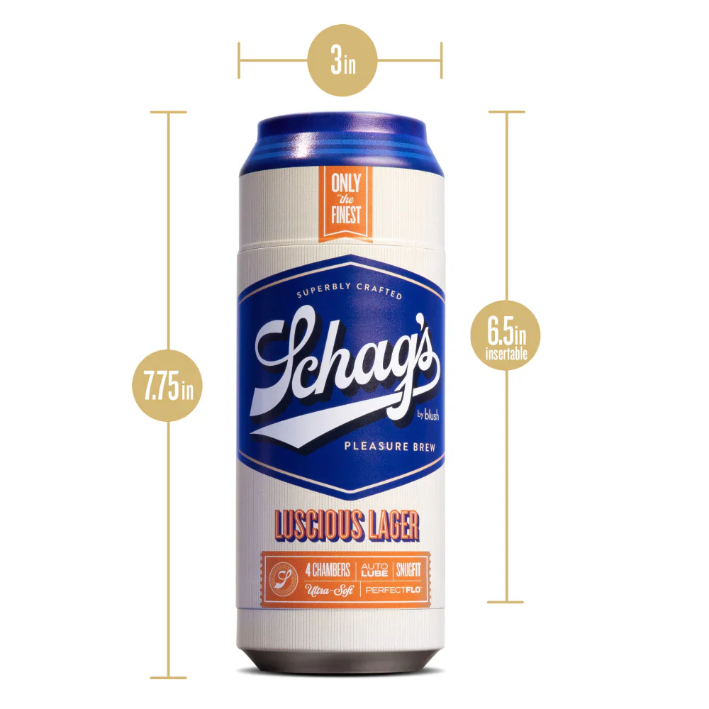Schag's Luscious Lager Frosted Masturbator Stroker - Image 5