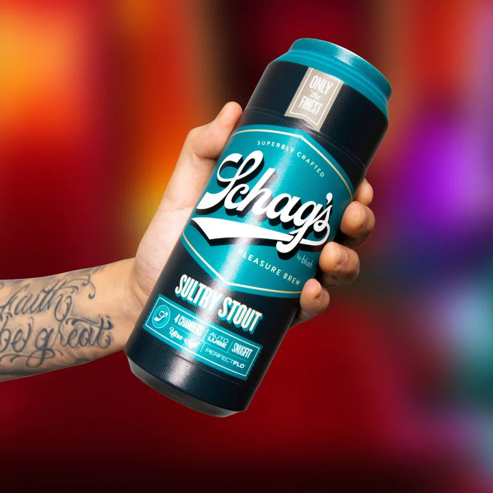 Schag's Sultry Stout Frosted Masturbator Stroker