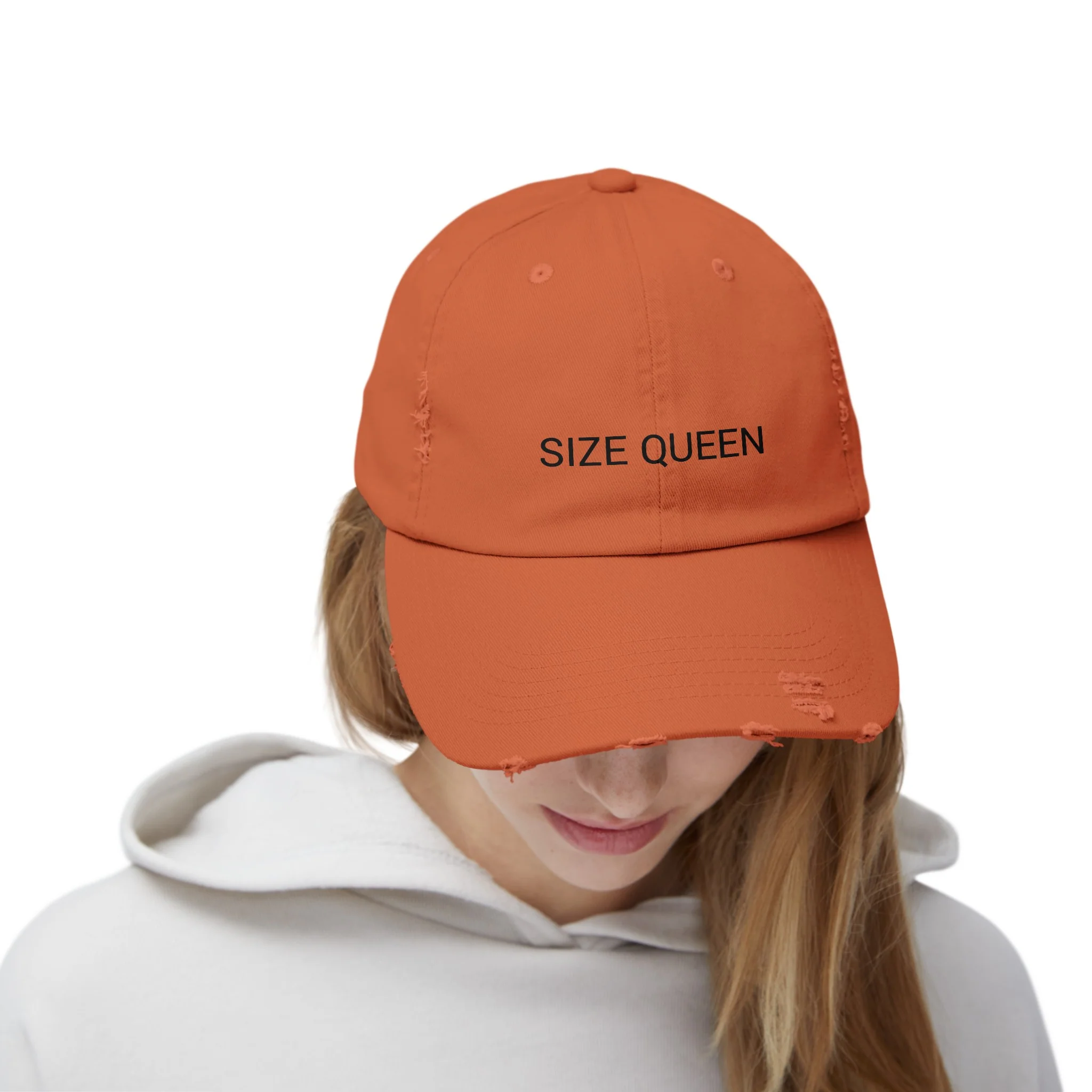 SIZE QUEEN Distressed Cap in 6 colors - Image 13