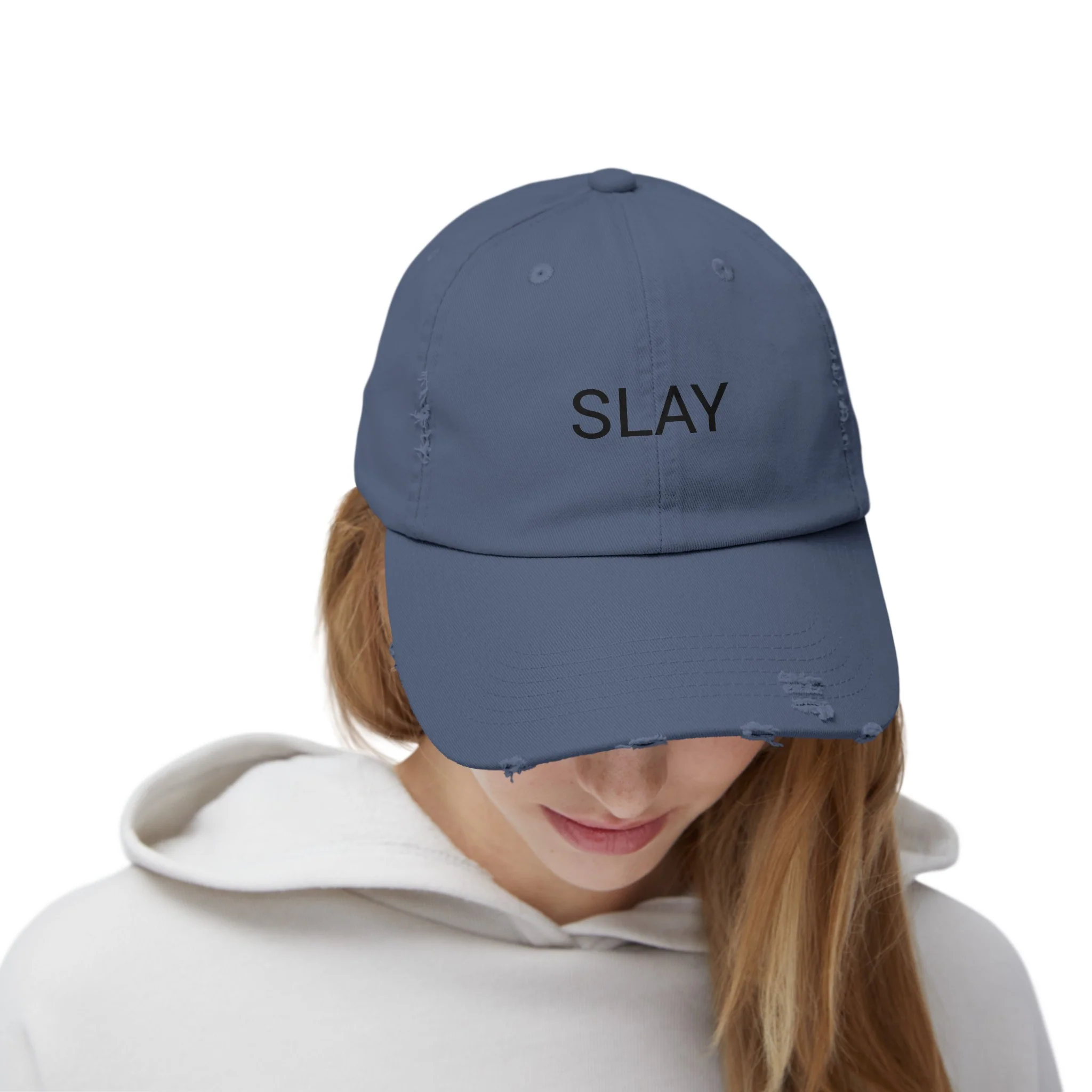 SLAY Distressed Cap in 6 colors - Image 21