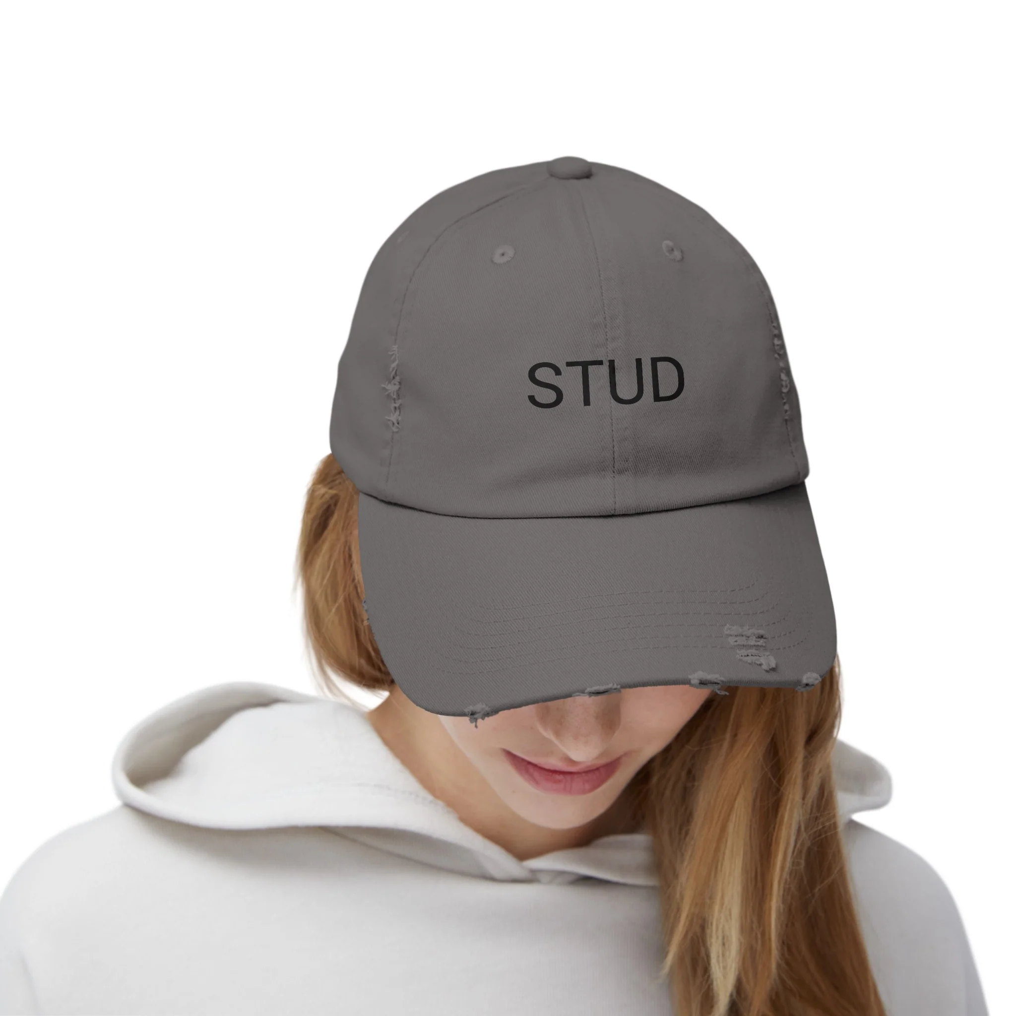STUD Distressed Cap in 6 colors - Image 15