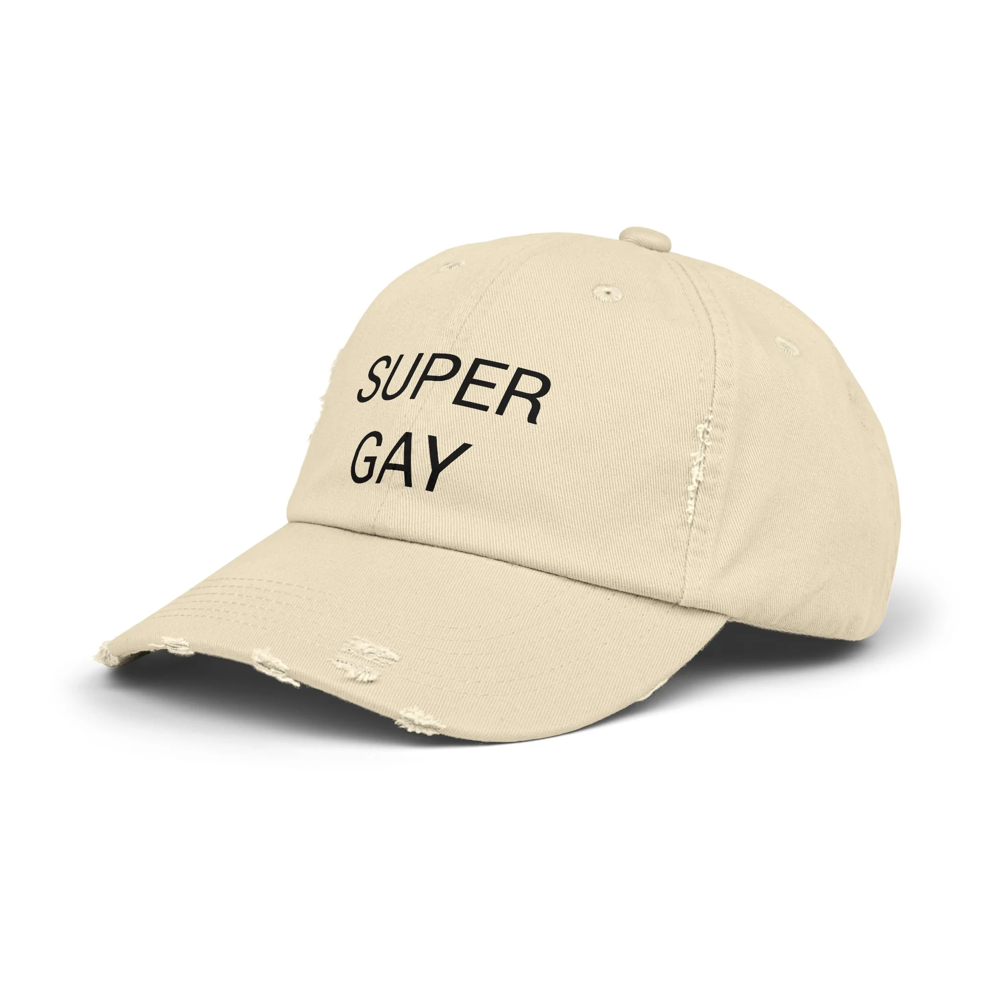 SUPER GAY Distressed Cap in 6 colors - Image 19