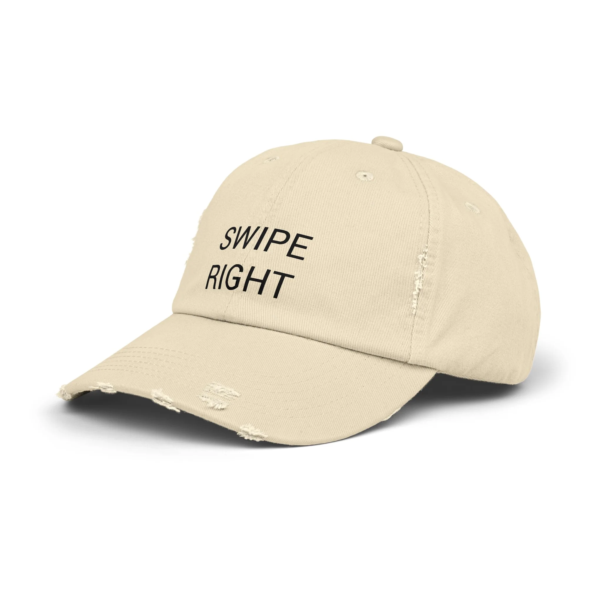 SWIPE RIGHT Distressed Cap in 6 colors - Image 33