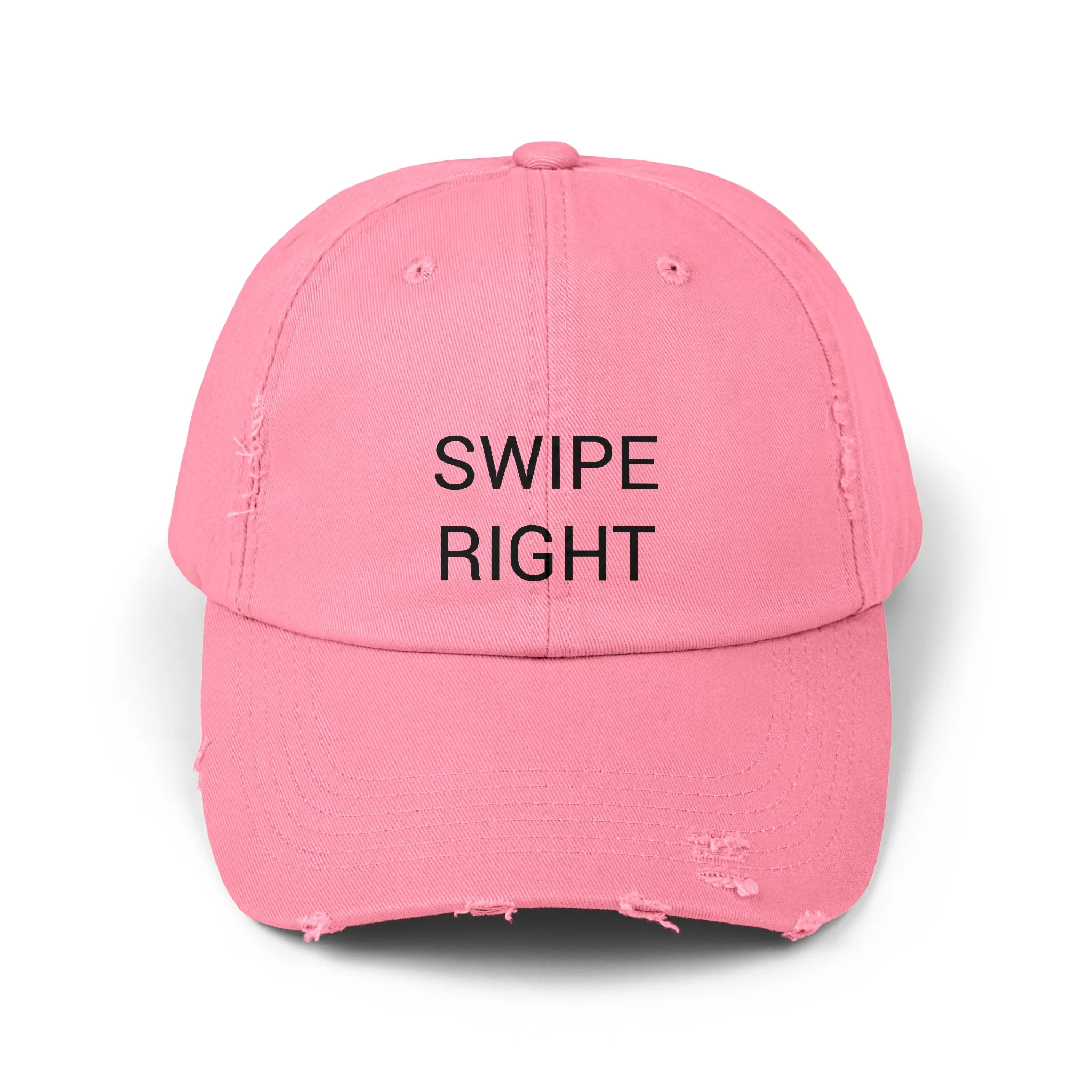 SWIPE RIGHT Distressed Cap in 6 colors - Image 7