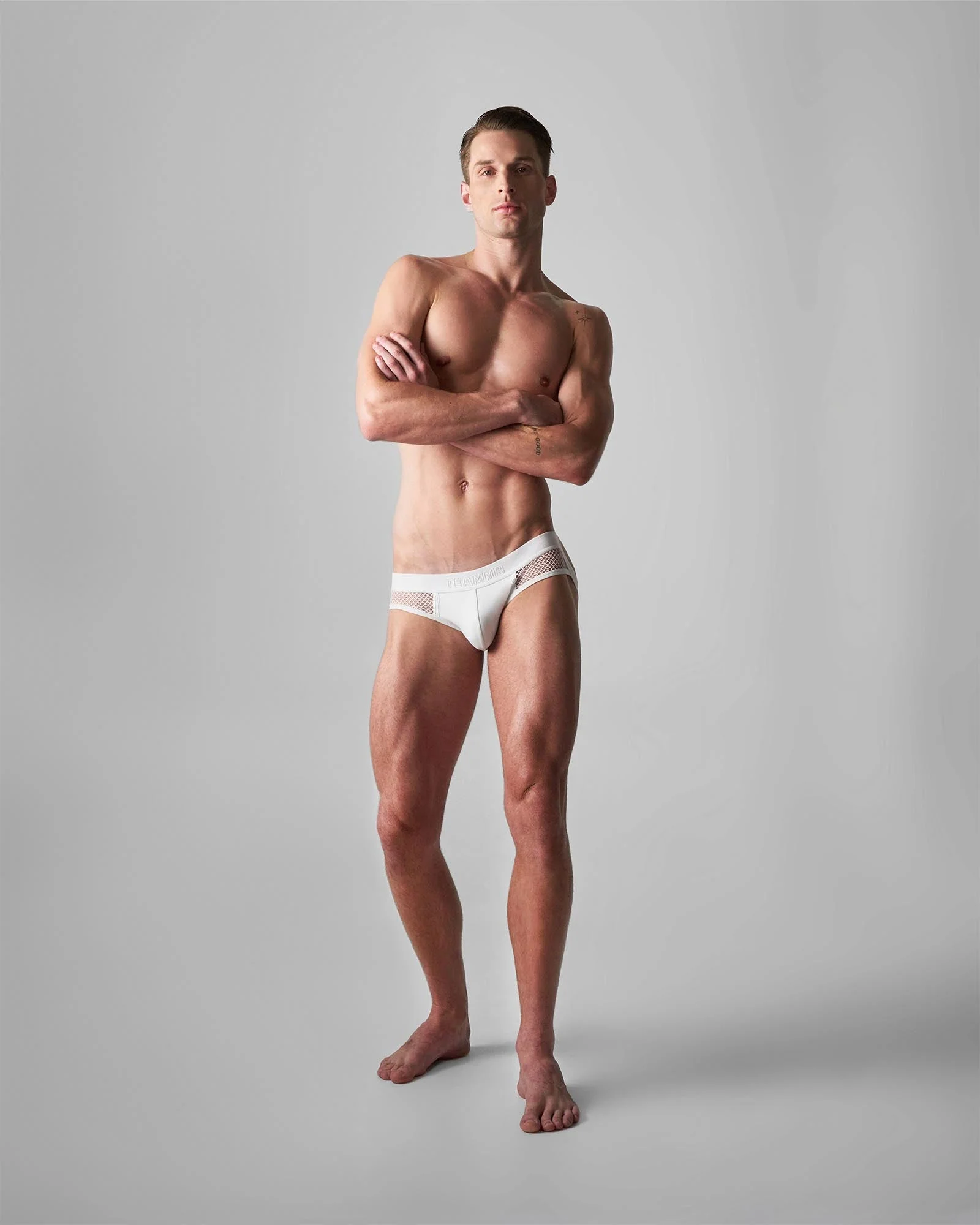 TEAMM8 Edge Net Jock/Thong Chalk - Image 4