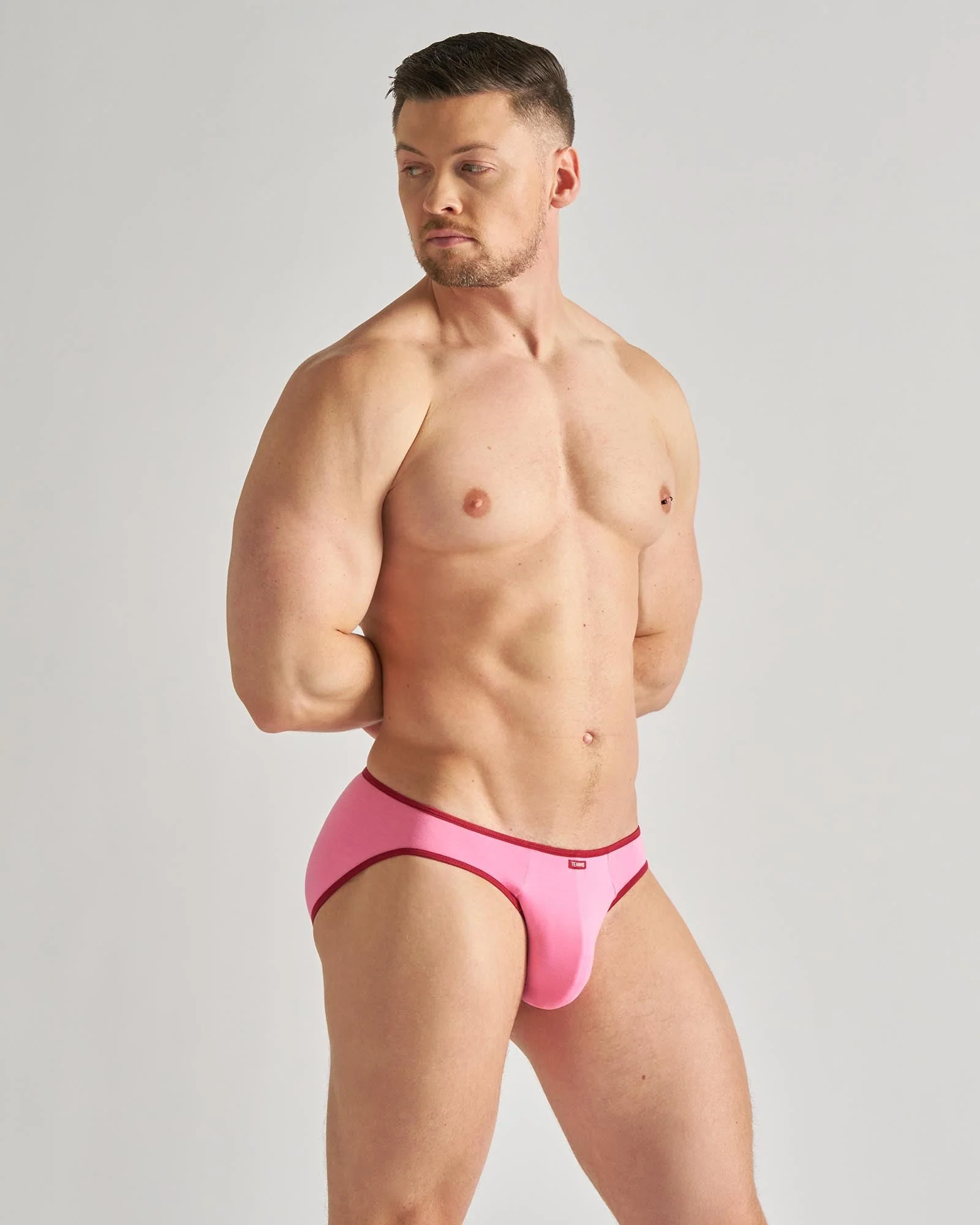 TEAMM8 Flaunt Bikini Brief - Blush - Image 2