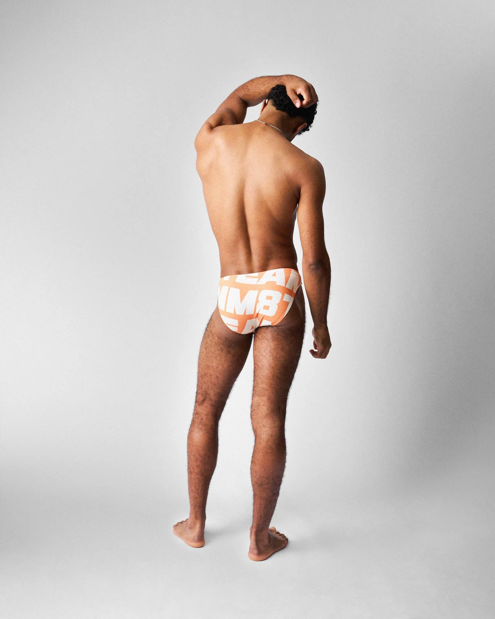 TEAMM8 Headliner Bikini Swim Brief - Orange - Image 4