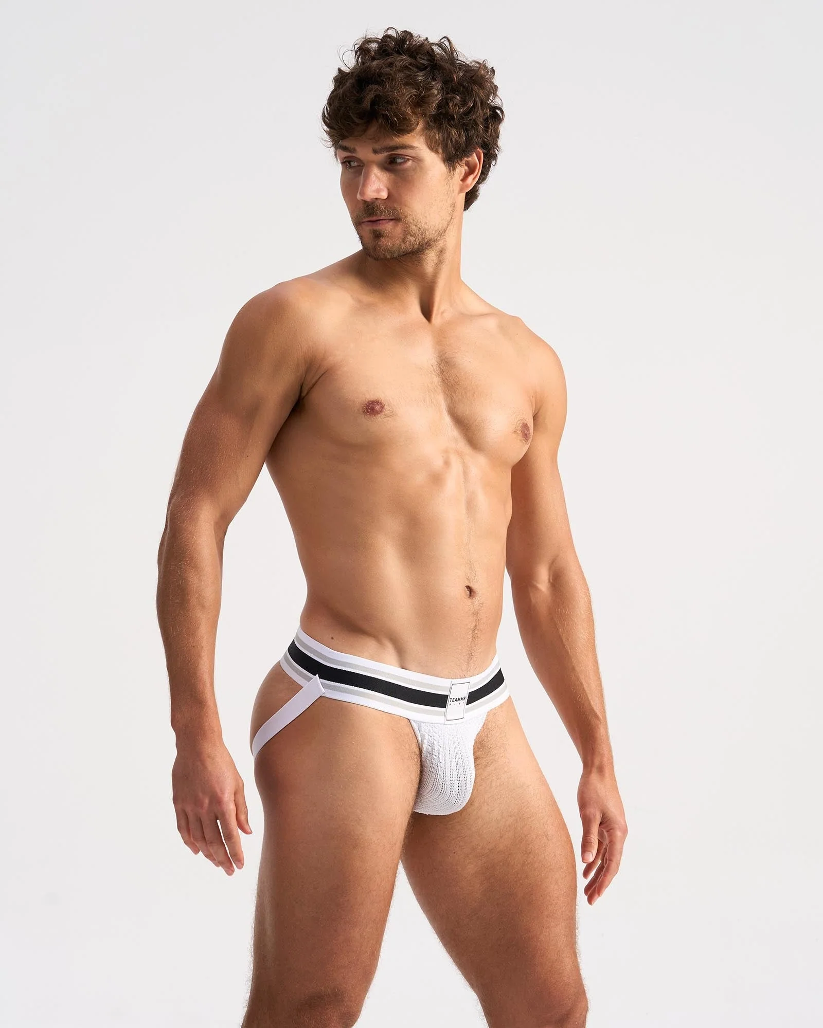 TEAMM8 Locker Room Jockstrap - Chalk - Image 4