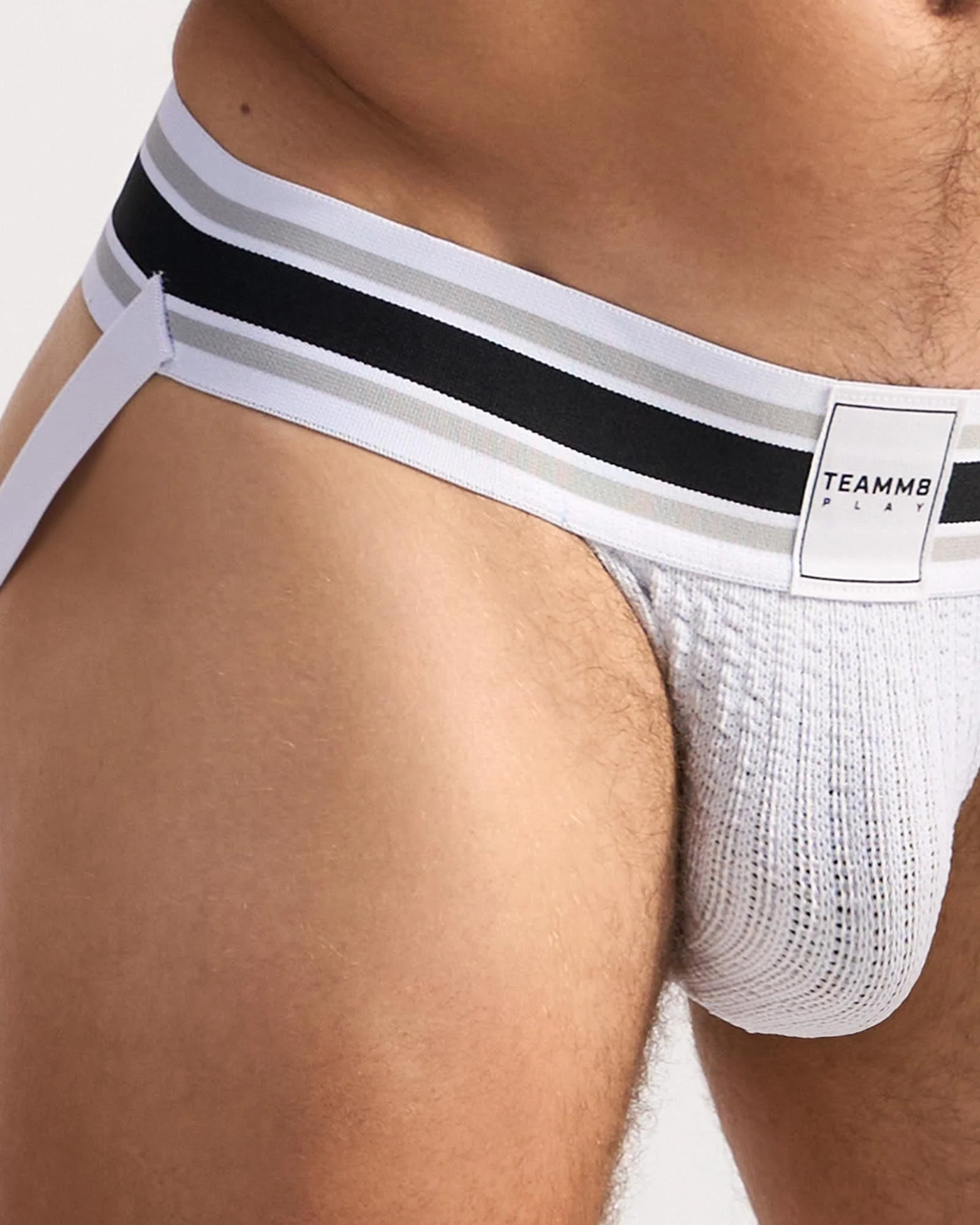 TEAMM8 Locker Room Jockstrap - Chalk - Image 7