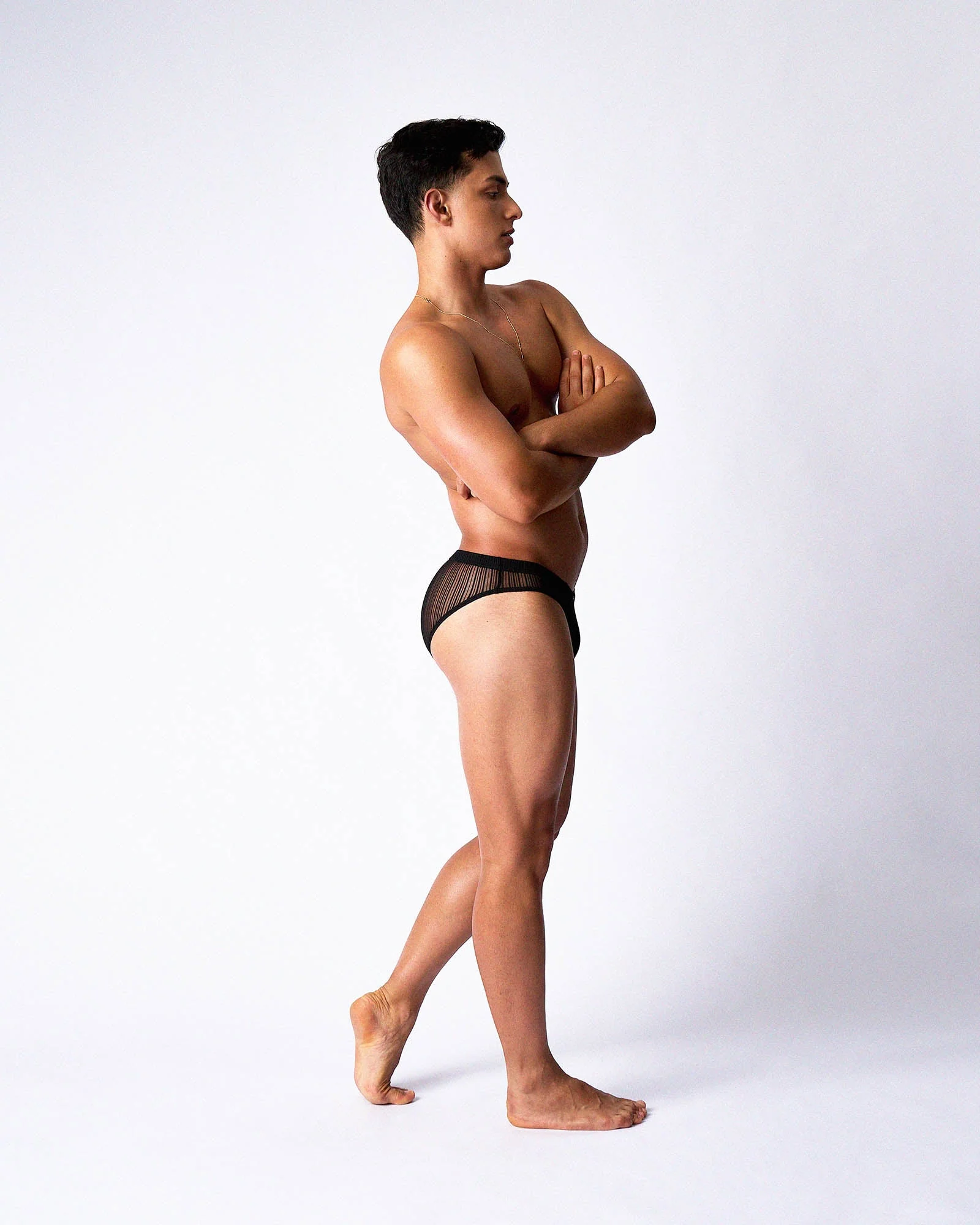 TEAMM8 Romeo Sheer Bikini Brief - Dusk - Image 22