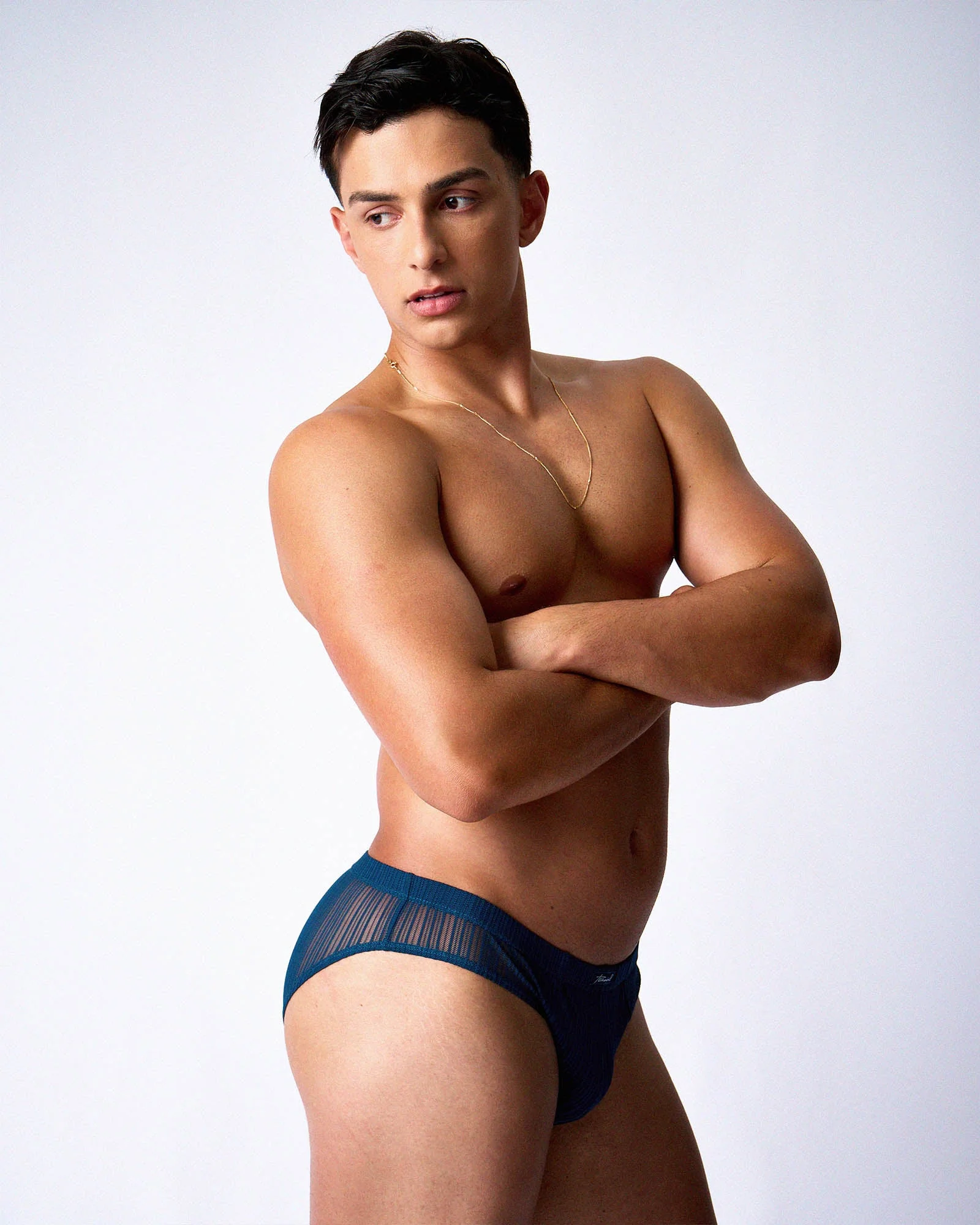 TEAMM8 Romeo Sheer Bikini Brief - Dusk - Image 19