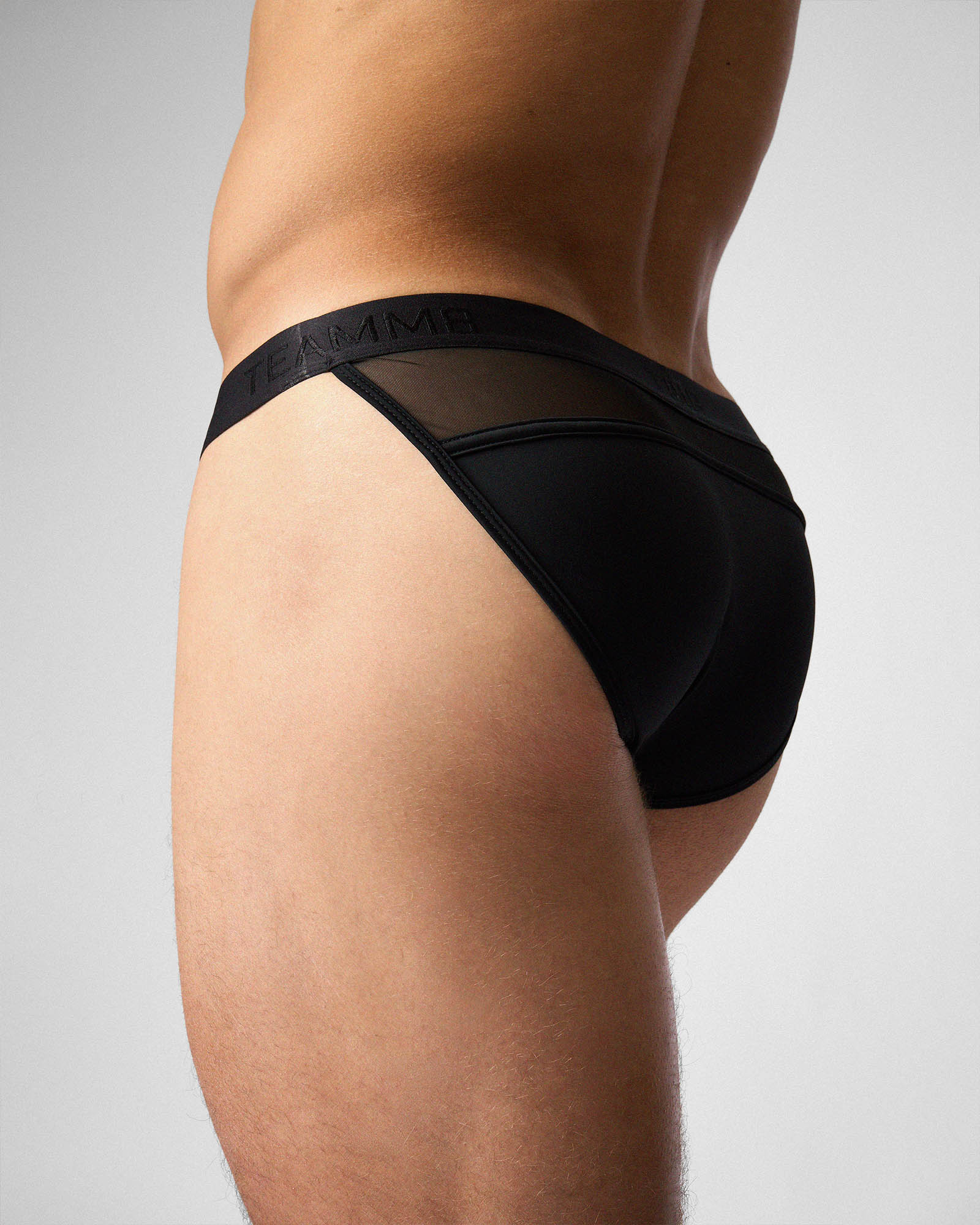 TEAMM8 Score Sheer Sports Brief - Pewter - Image 30