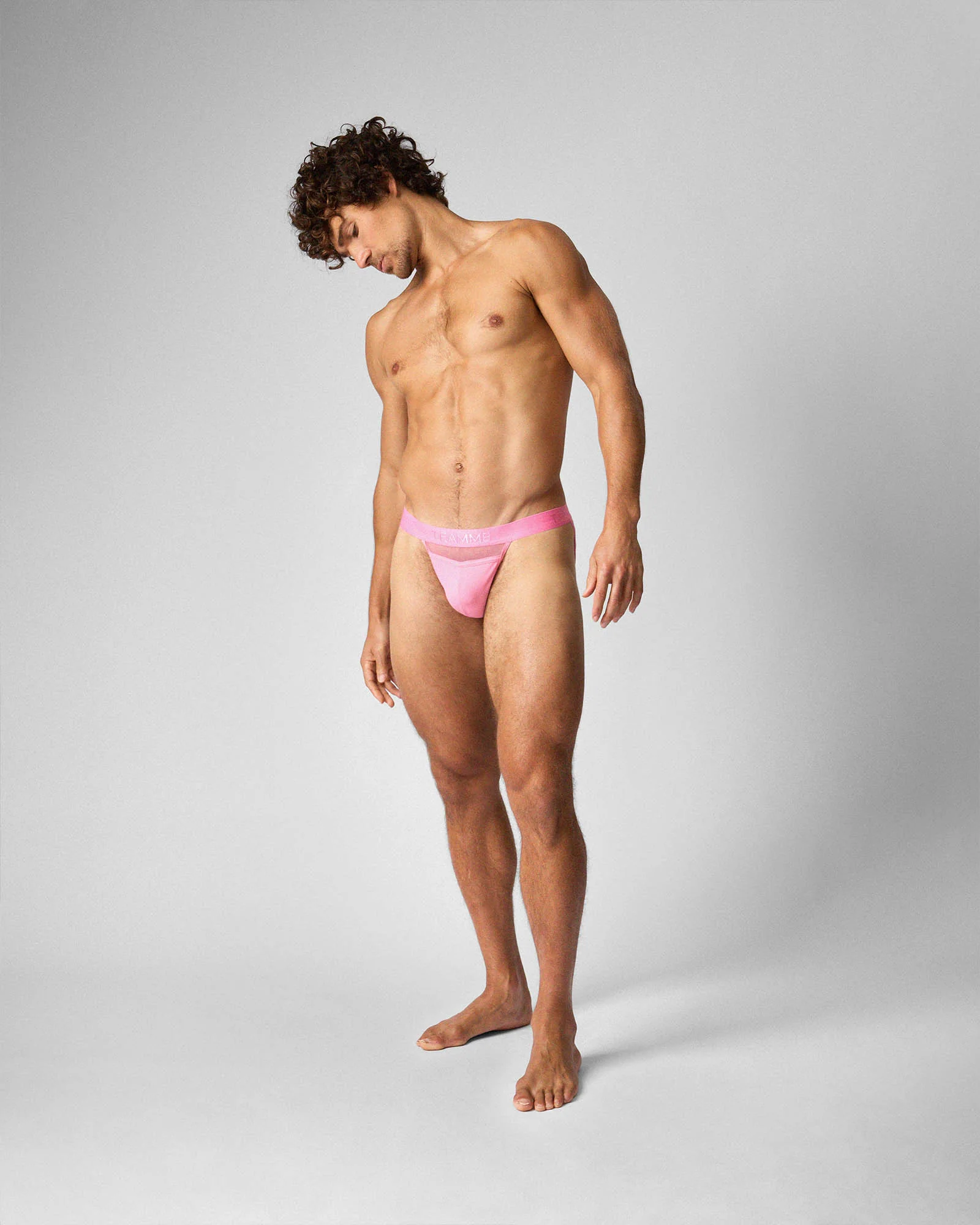 TEAMM8 Score Sheer Sports Brief - Pewter - Image 19
