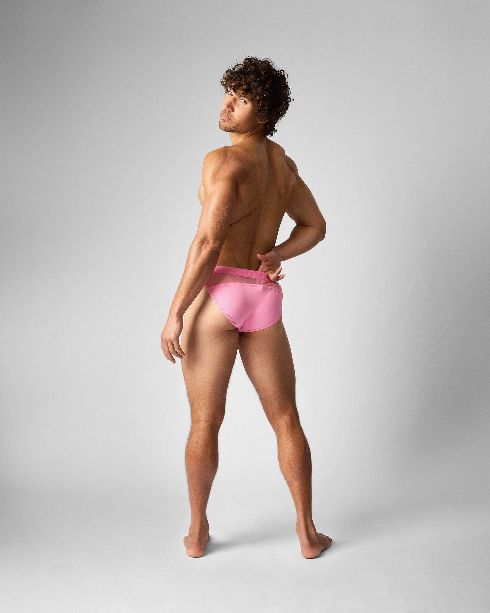 TEAMM8 Score Sheer Sports Brief - Pewter - Image 20