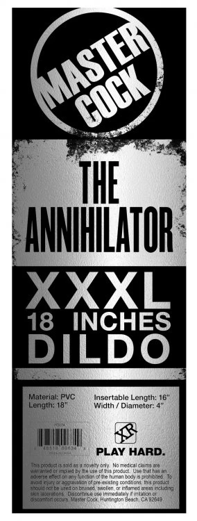 The Annihilator XXXL 18 Inch Dildo - Image 7