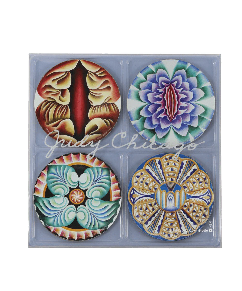 The Dinner Party Coaster Set by Judy Chicago x Third Drawer Down - Image 2