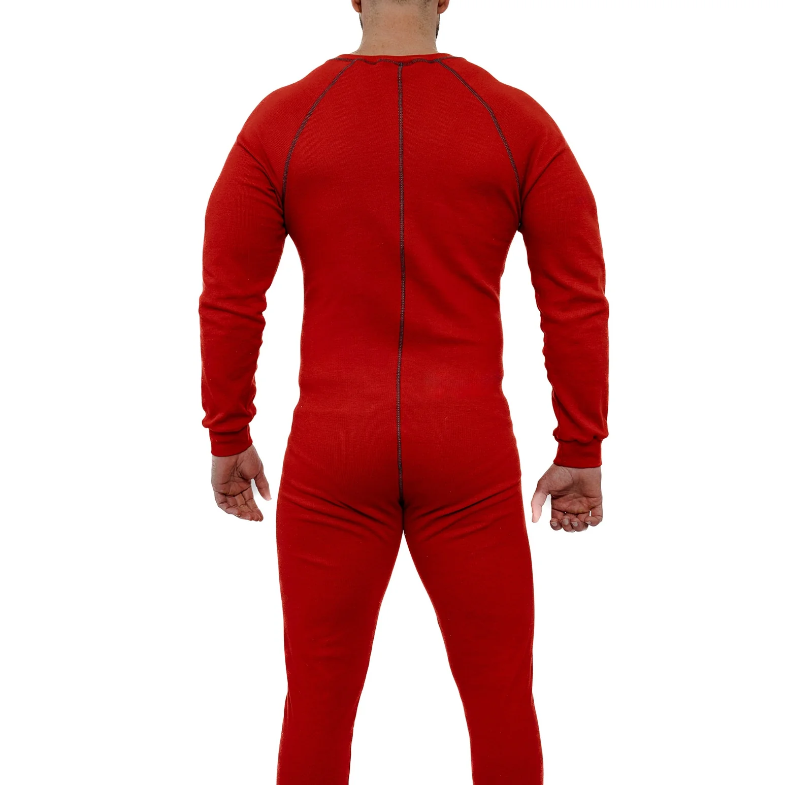 THK Union Suit - Red - Image 3