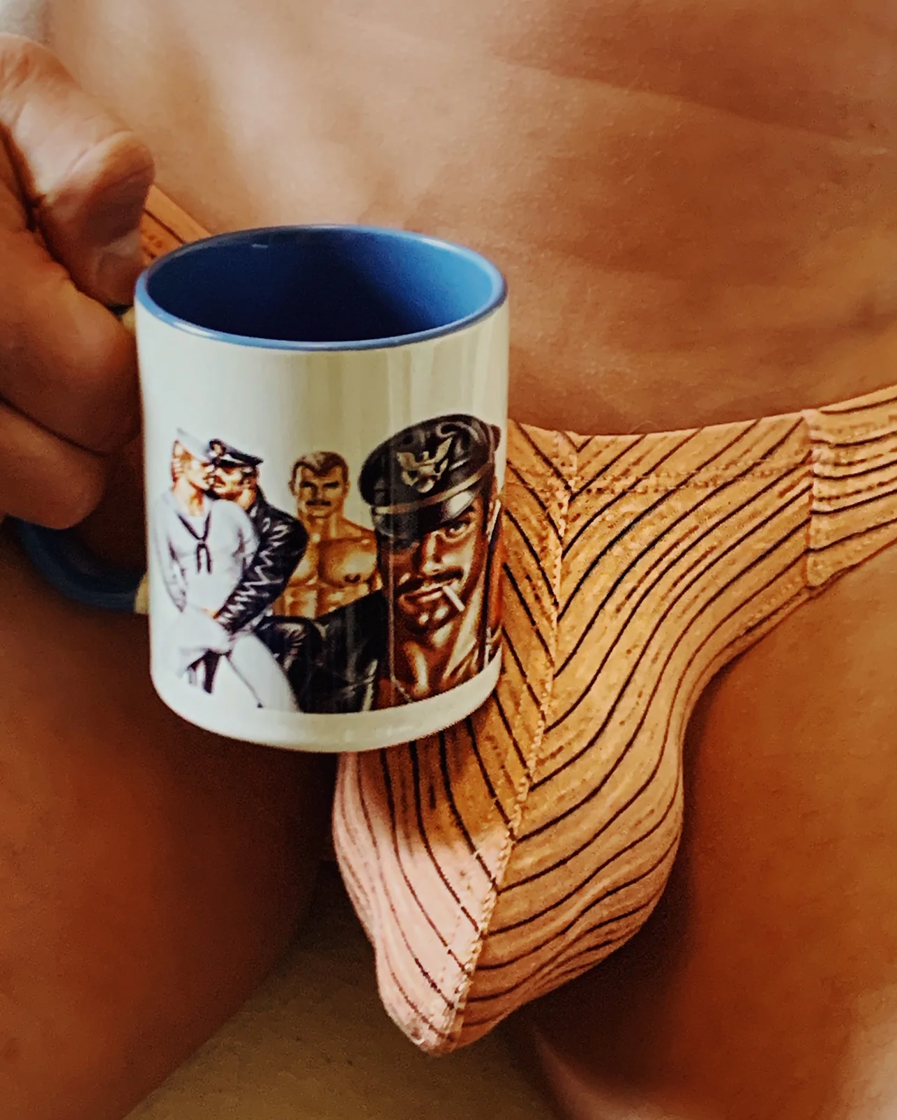 Tom of Finland Coffee Mug by Peachy Kings - Image 2