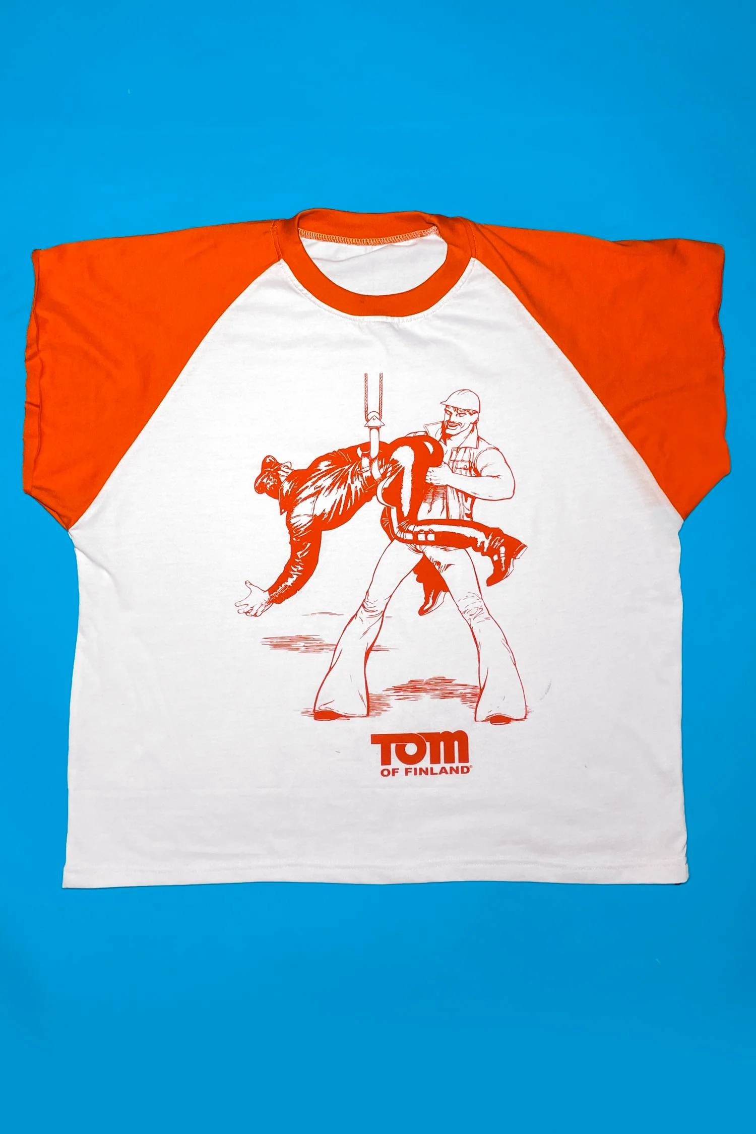 Tom of Finland HOOK UP Ringer Tee - Image 3