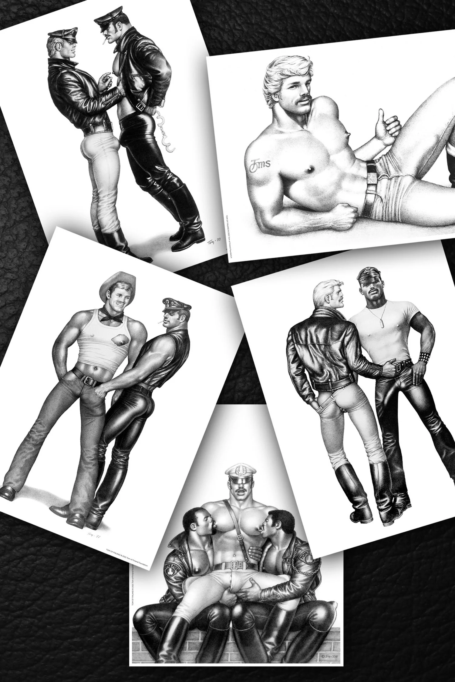 Tom of Finland Mini Poster: Nip & Tuck - Image 3