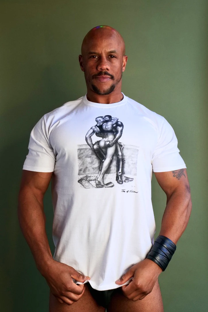 Tom of Finland PASSION T-Shirt White - Image 2