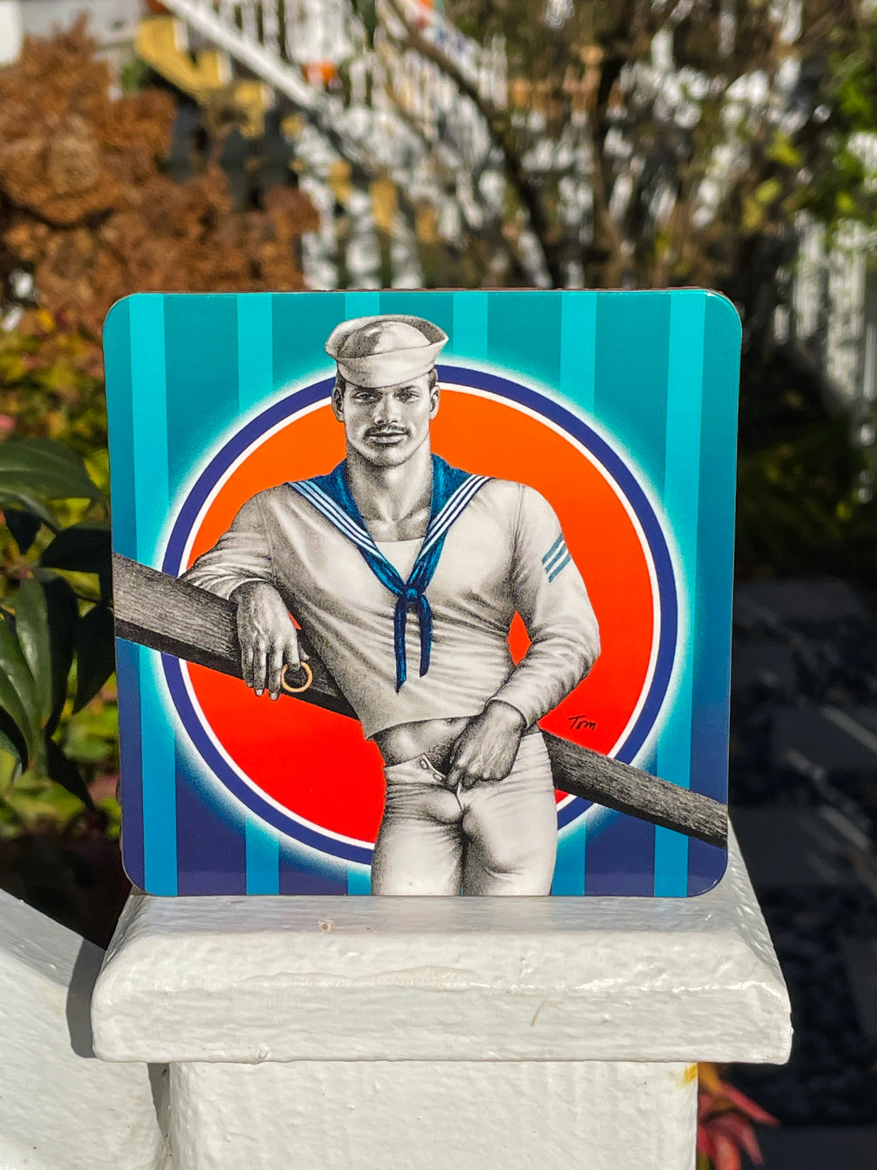 Tom of Finland Salty Seaman Coaster - Image 3