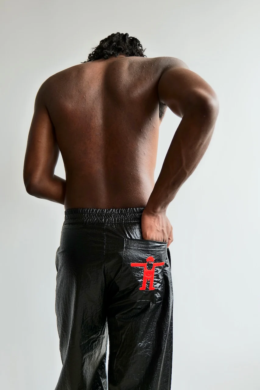 Walter Van Beirendonck Basic Black Pants FW23 - Image 4