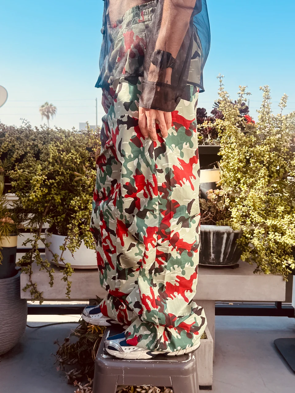 Walter Van Beirendonck Camouflage Basic Pants - Image 11